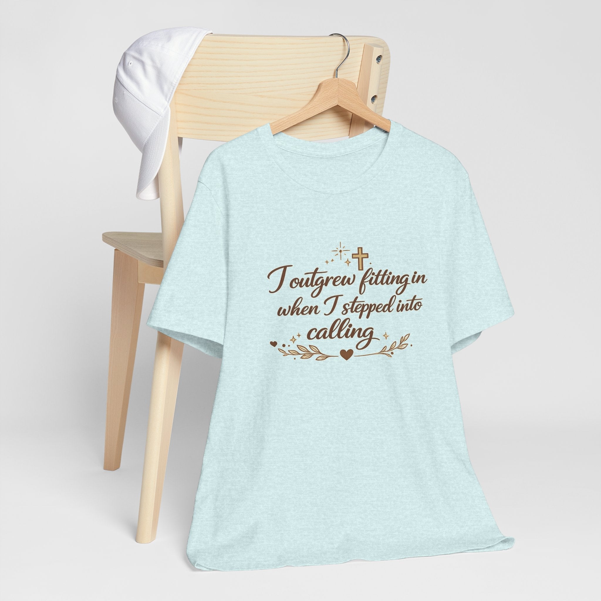 'I Outgrew Fitting In' Jersey Short Sleeve Tee