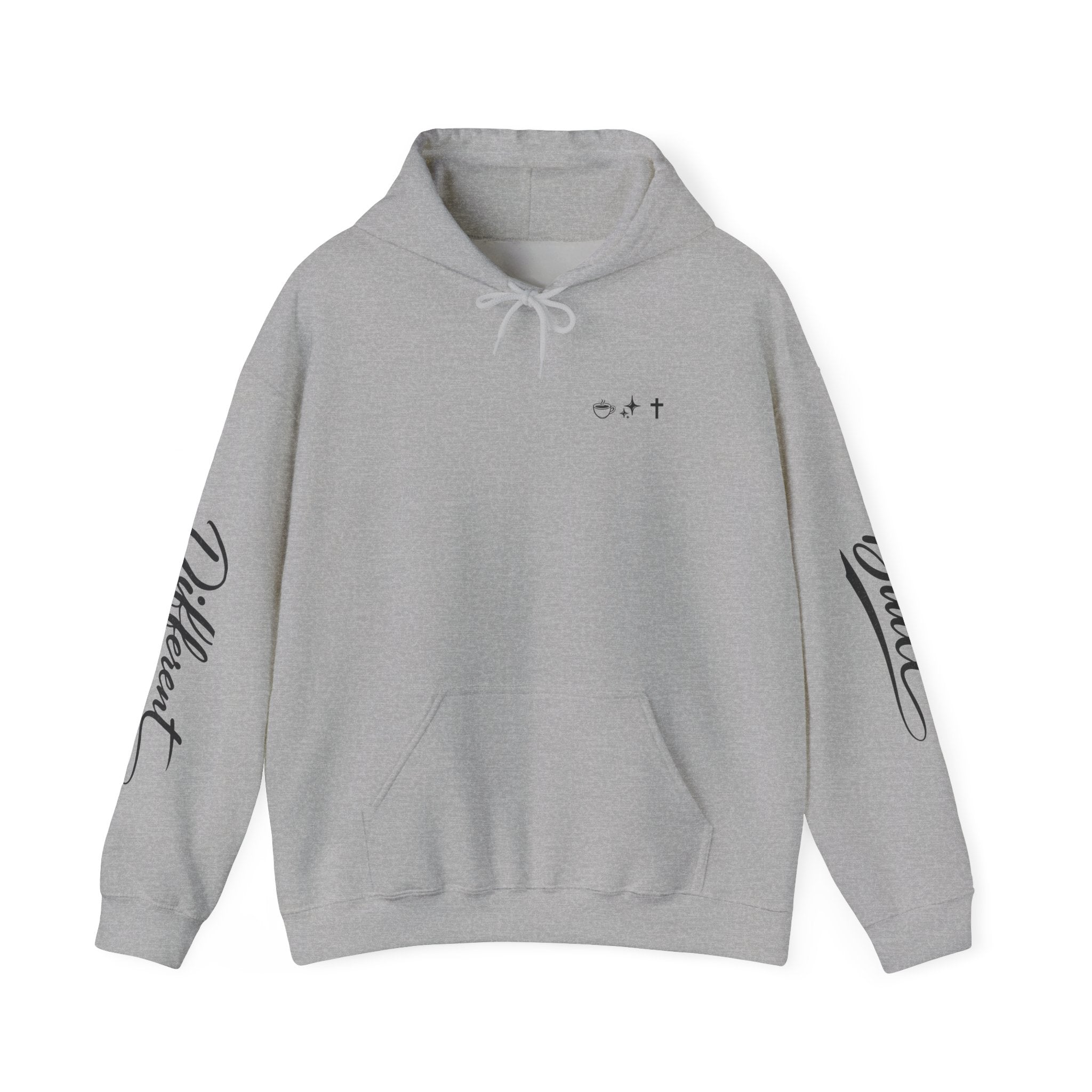 Signature 'Because God Set Me Apart' Blend Hooded Sweatshirt