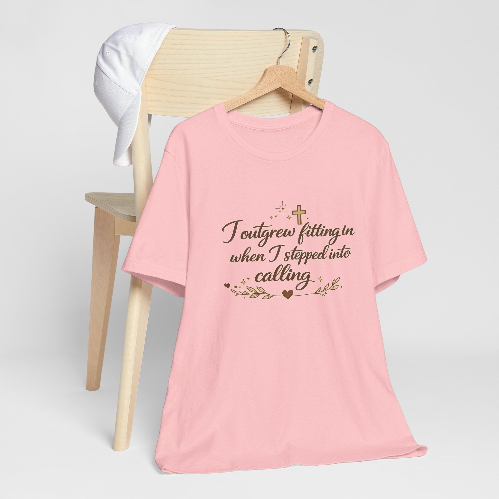 'I Outgrew Fitting In' Jersey Short Sleeve Tee