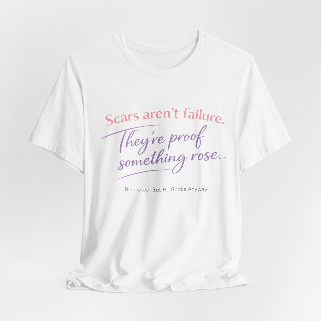 'Scars Aren't Failure' Jersey Short Sleeve Tee