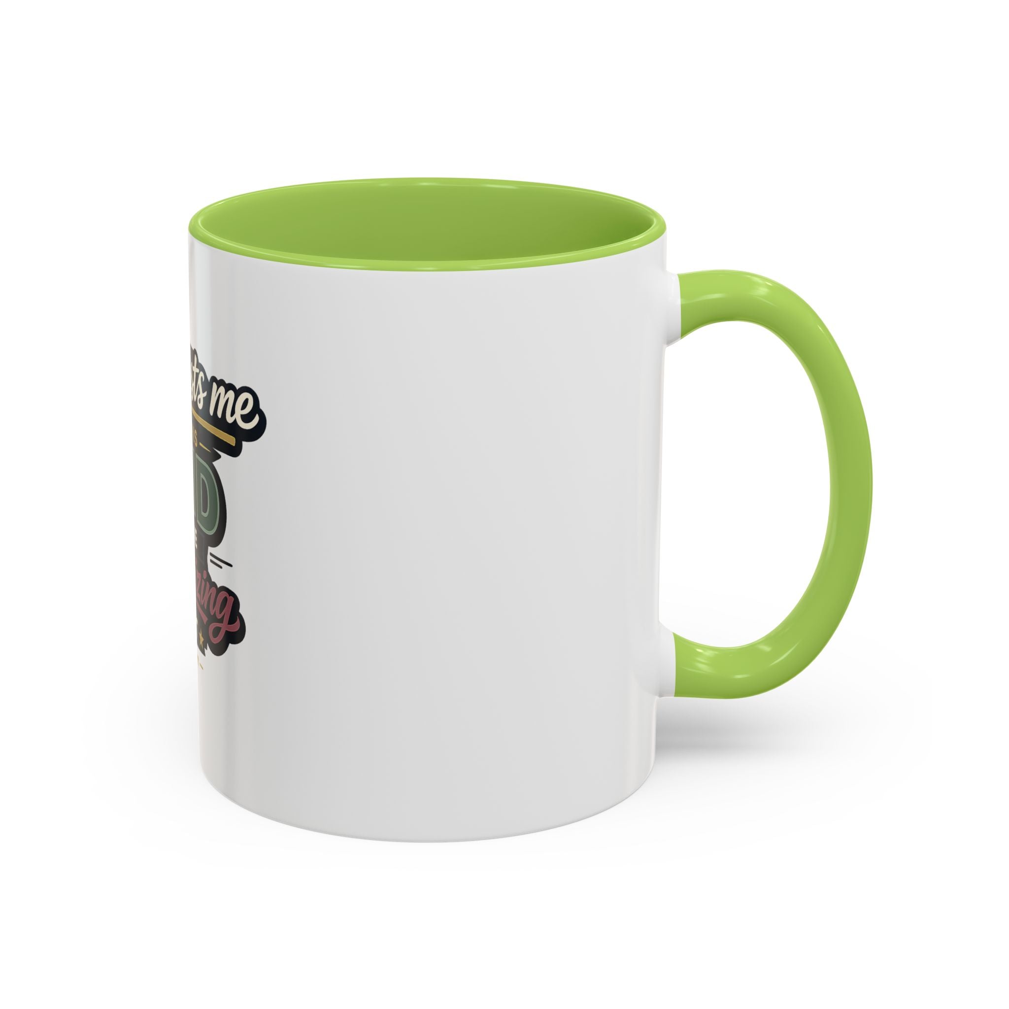 'God Trusts Me' Accent Coffee Mug