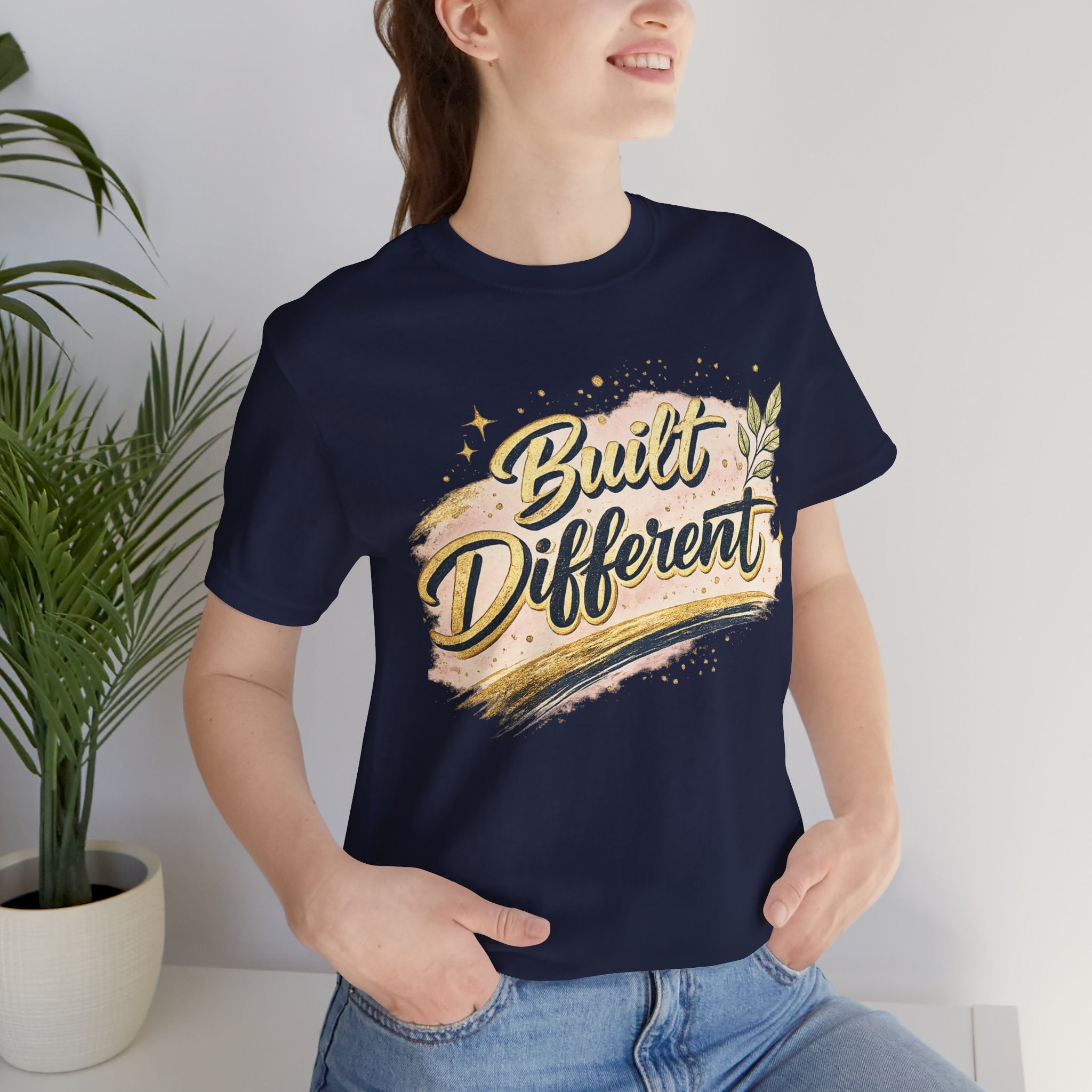 'Built Different' Jersey Short Sleeve Tee