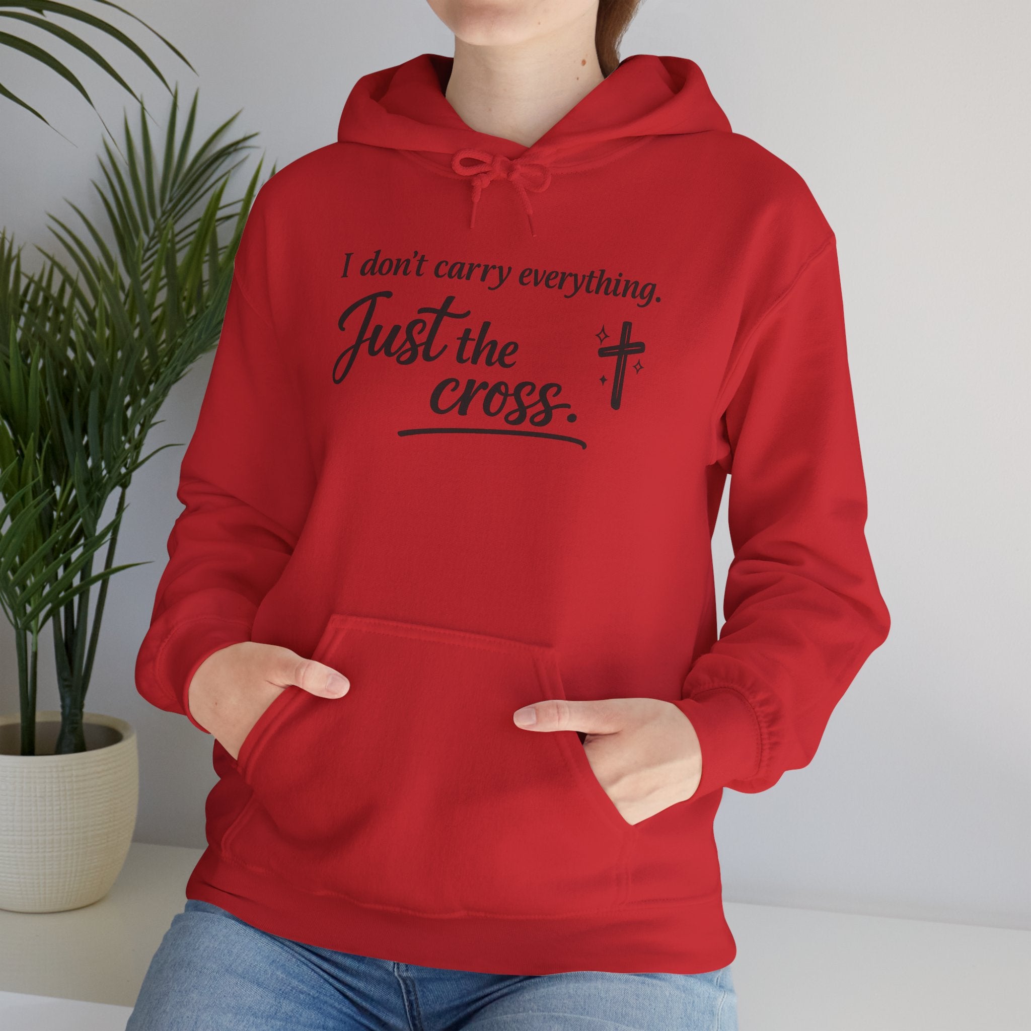 'I Don't Carry Everything' Heavy Blend™ Hooded Sweatshirt