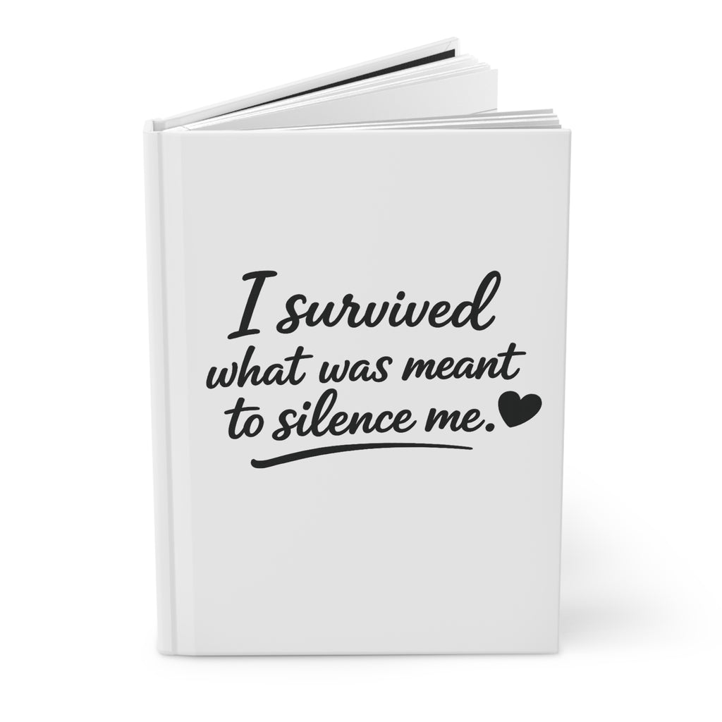Signature 'I Survived' Hardcover Journal Matte