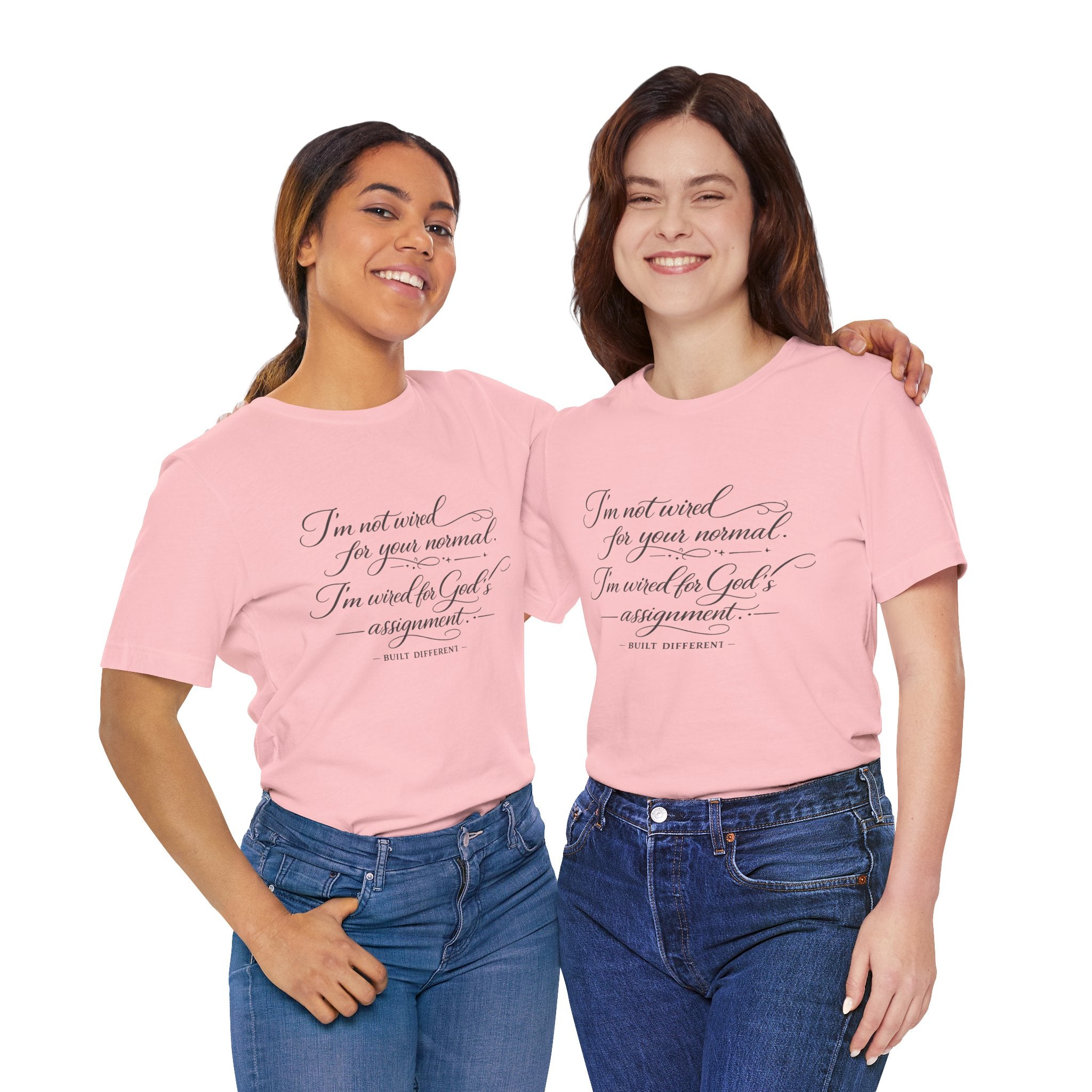 'I'm Not Wired For Your Normal' Jersey Short Sleeve Tee