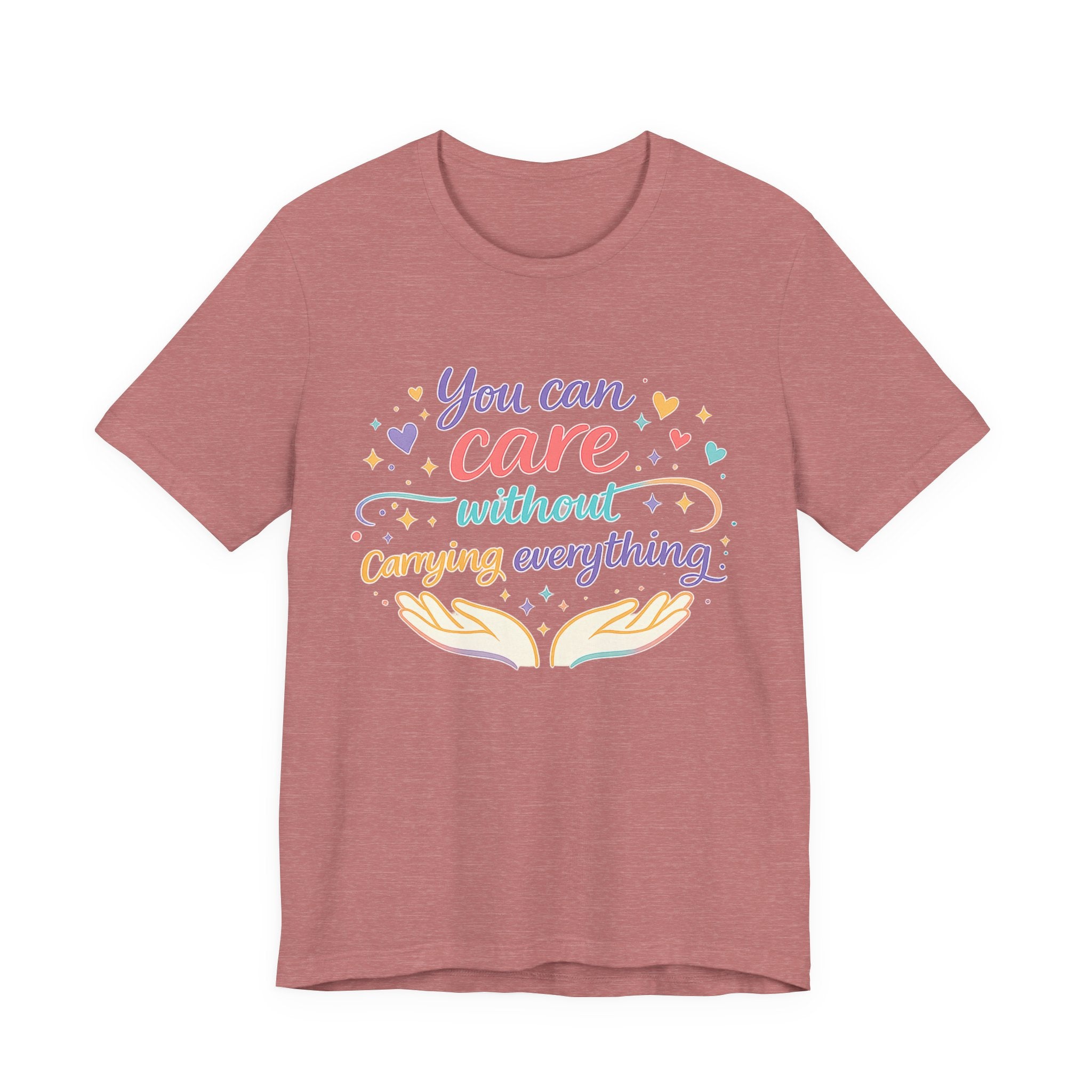 'You Can Care' Jersey Short Sleeve Tee
