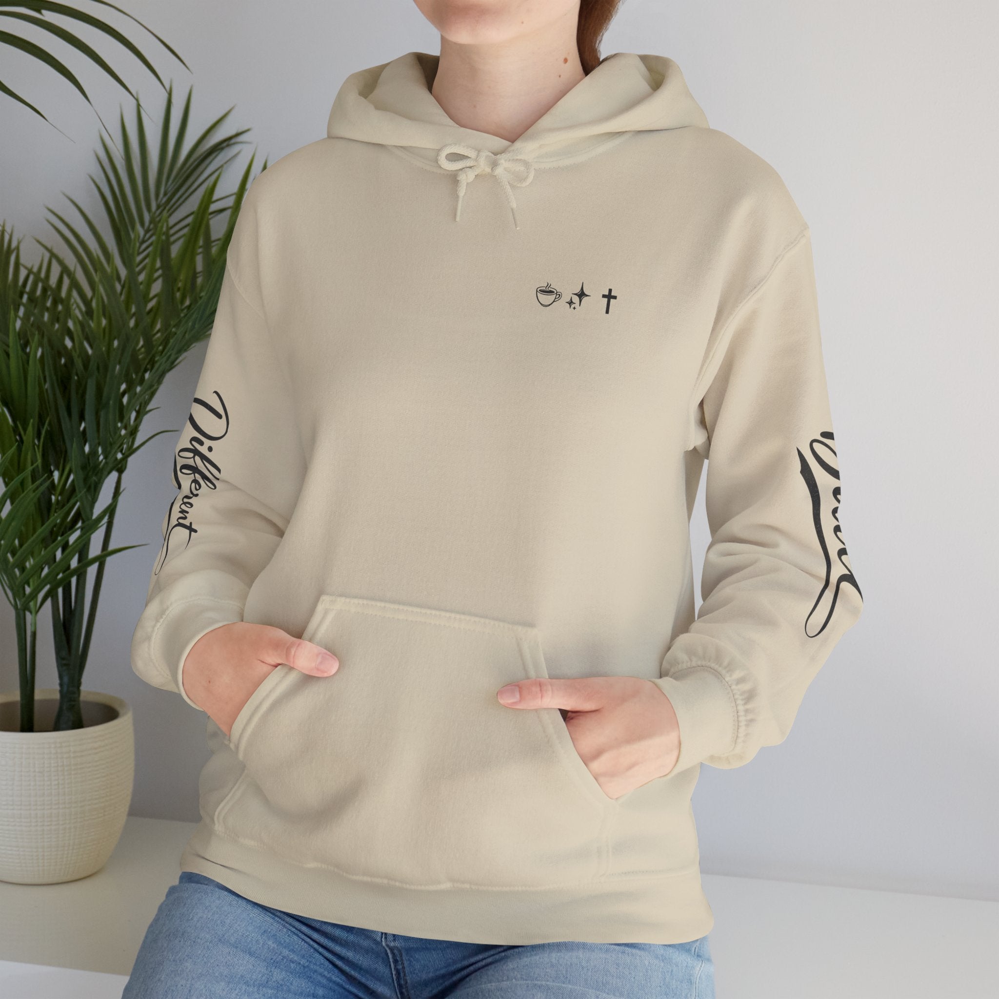 Signature 'Because God Set Me Apart' Blend Hooded Sweatshirt