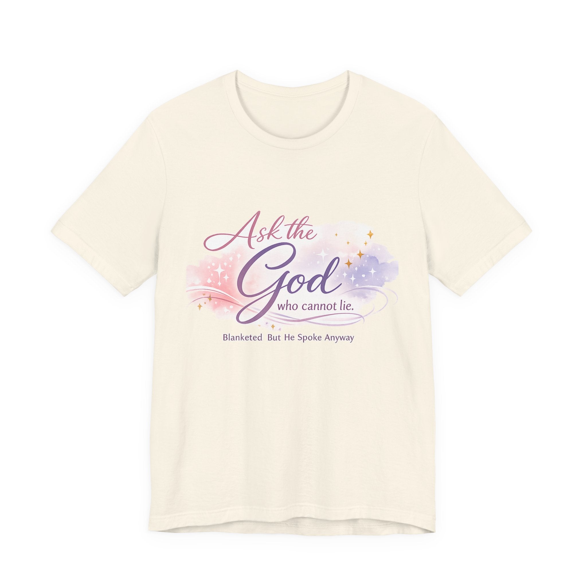 'Ask the God' Jersey Short Sleeve Tee