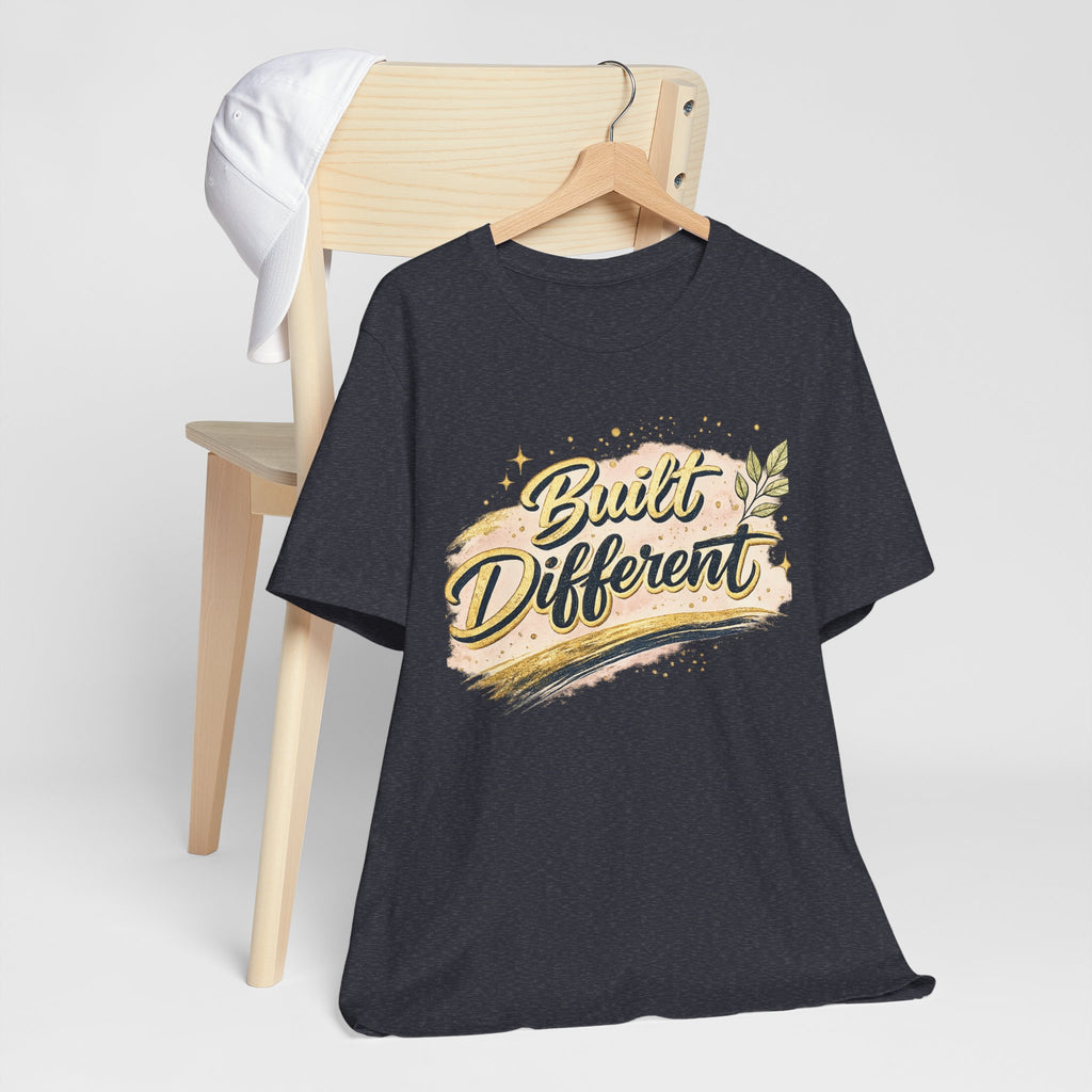 'Built Different' Jersey Short Sleeve Tee