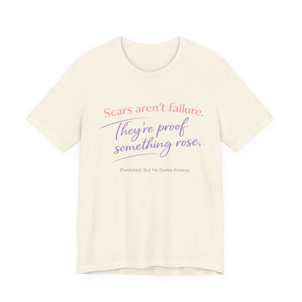 'Scars Aren't Failure' Jersey Short Sleeve Tee