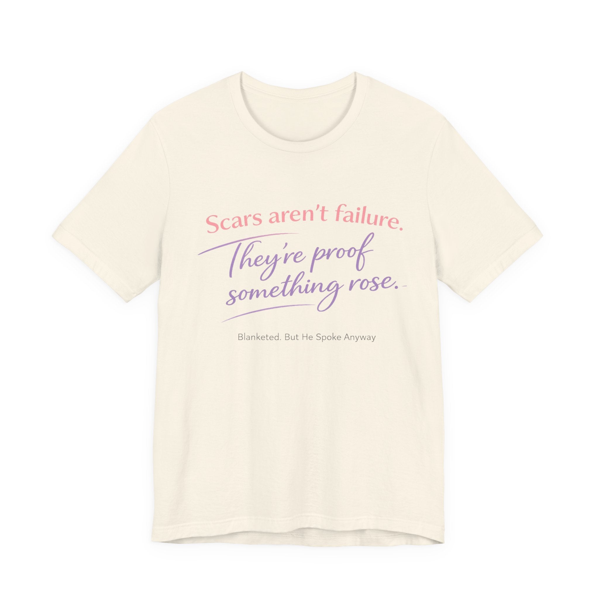 'Scars Aren't Failure' Jersey Short Sleeve Tee