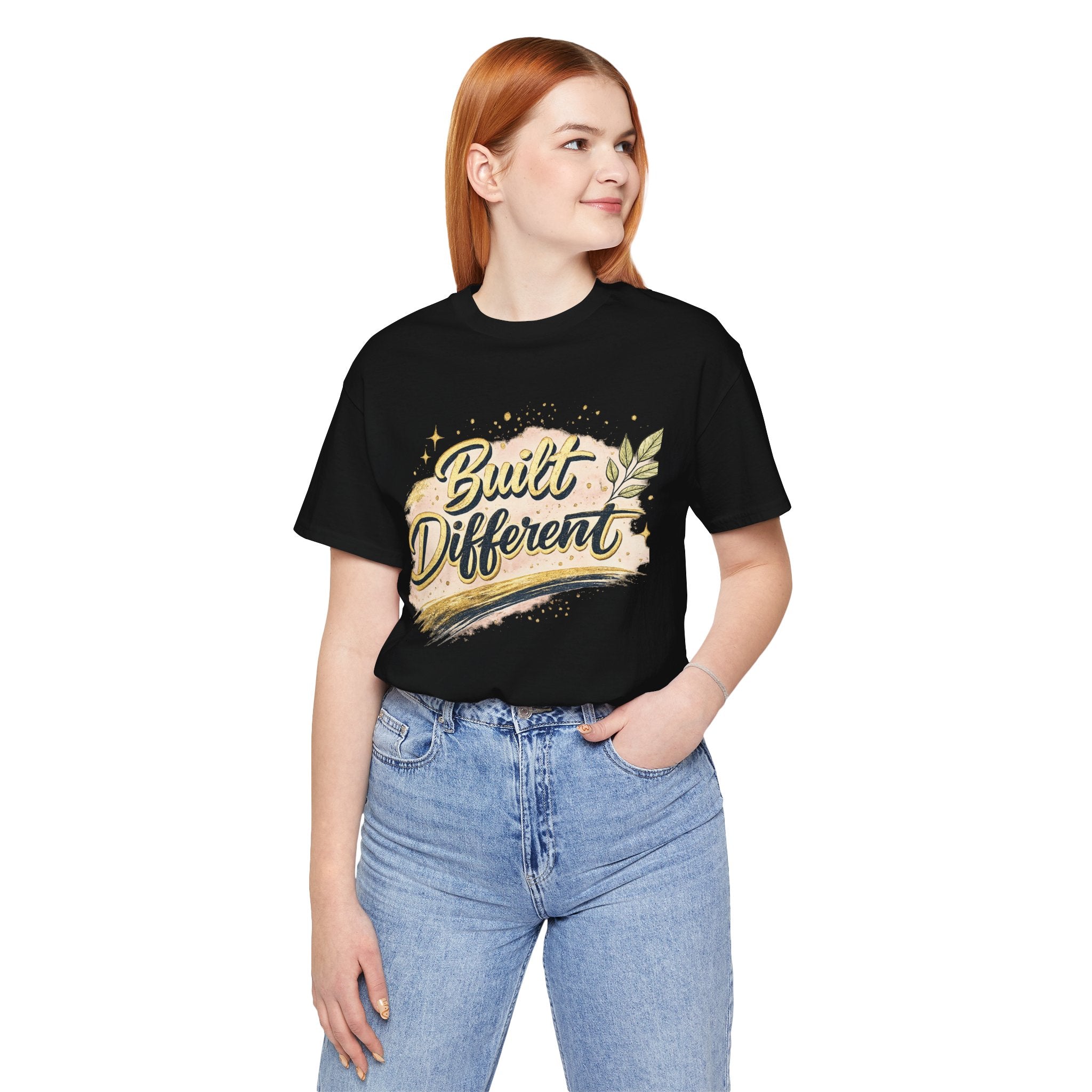 'Built Different' Jersey Short Sleeve Tee