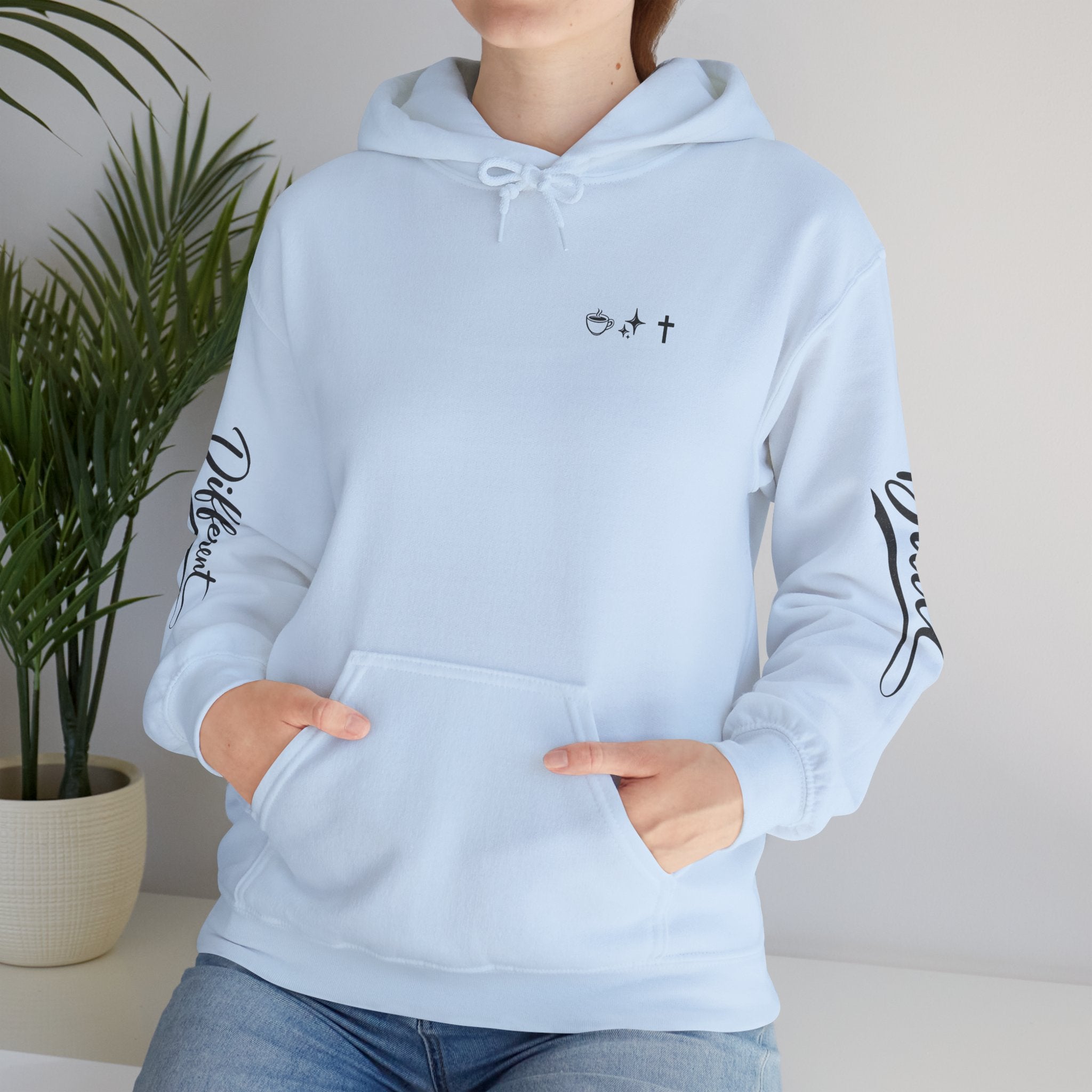 Signature 'Because God Set Me Apart' Blend Hooded Sweatshirt