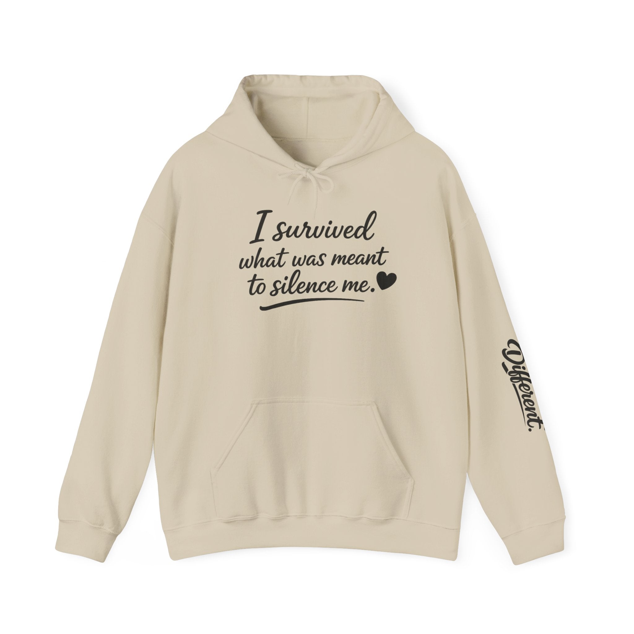 'I Survived' Heavy Blend Hooded Sweatshirt