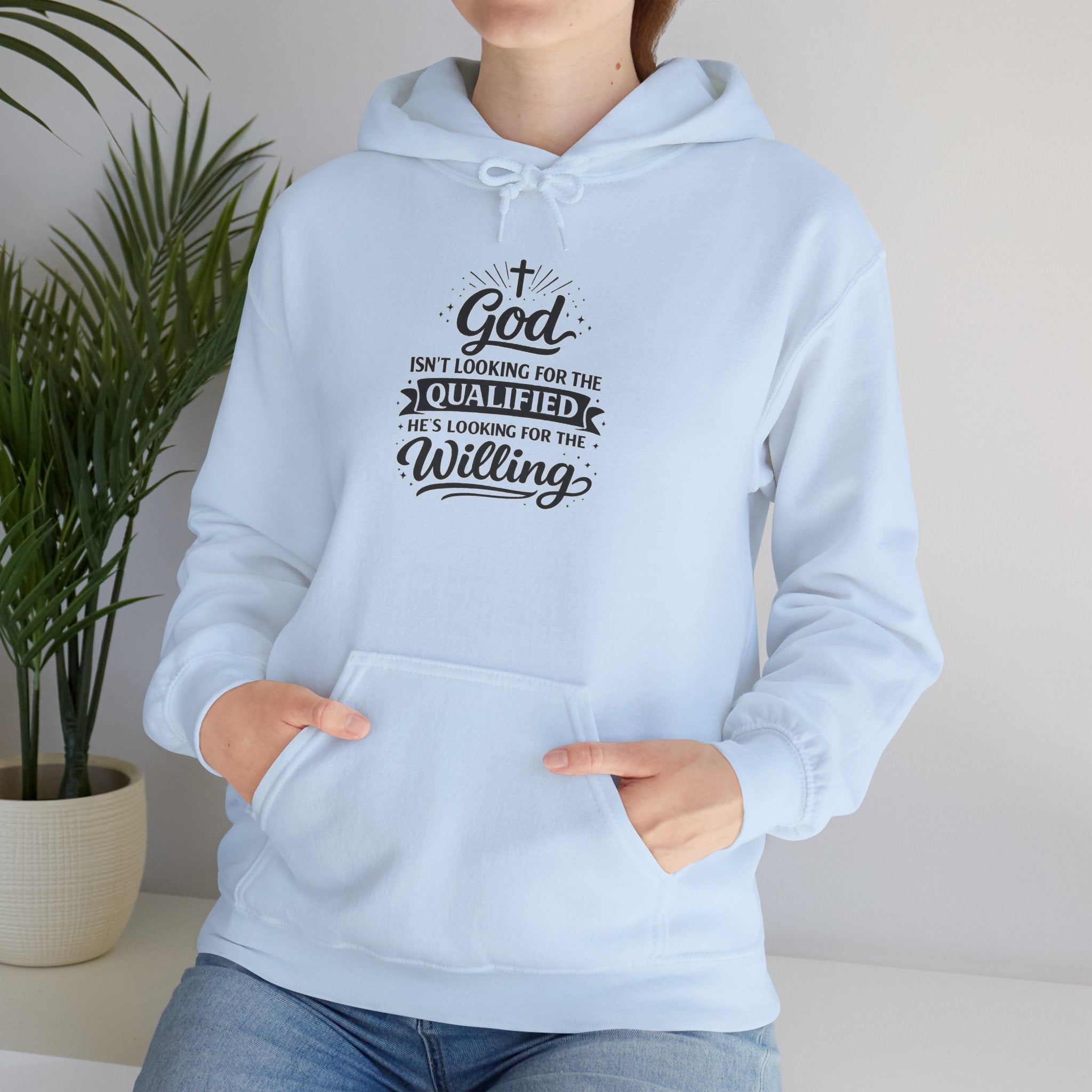 'God Isn't Looking For' Heavy Blend Hooded Sweatshirt