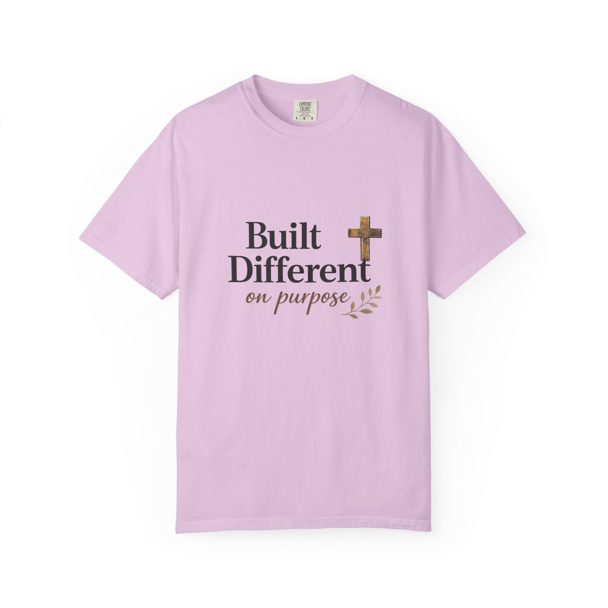 'Built Different on Purpose' Garment-Dyed T-shirt