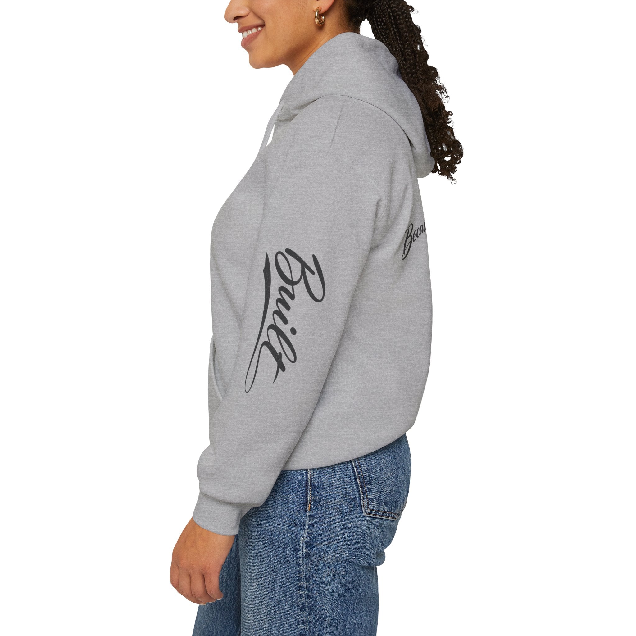 Signature 'Because God Set Me Apart' Blend Hooded Sweatshirt
