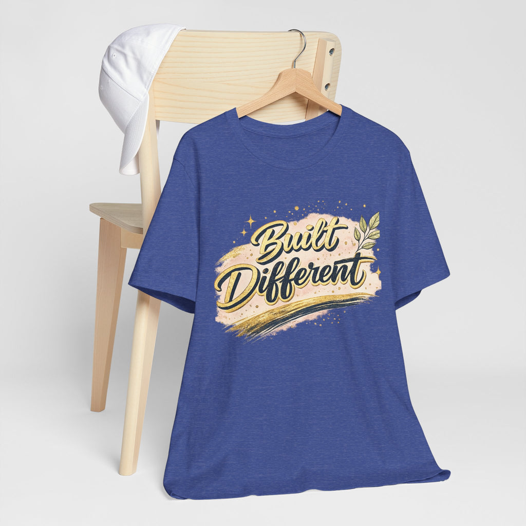 'Built Different' Jersey Short Sleeve Tee