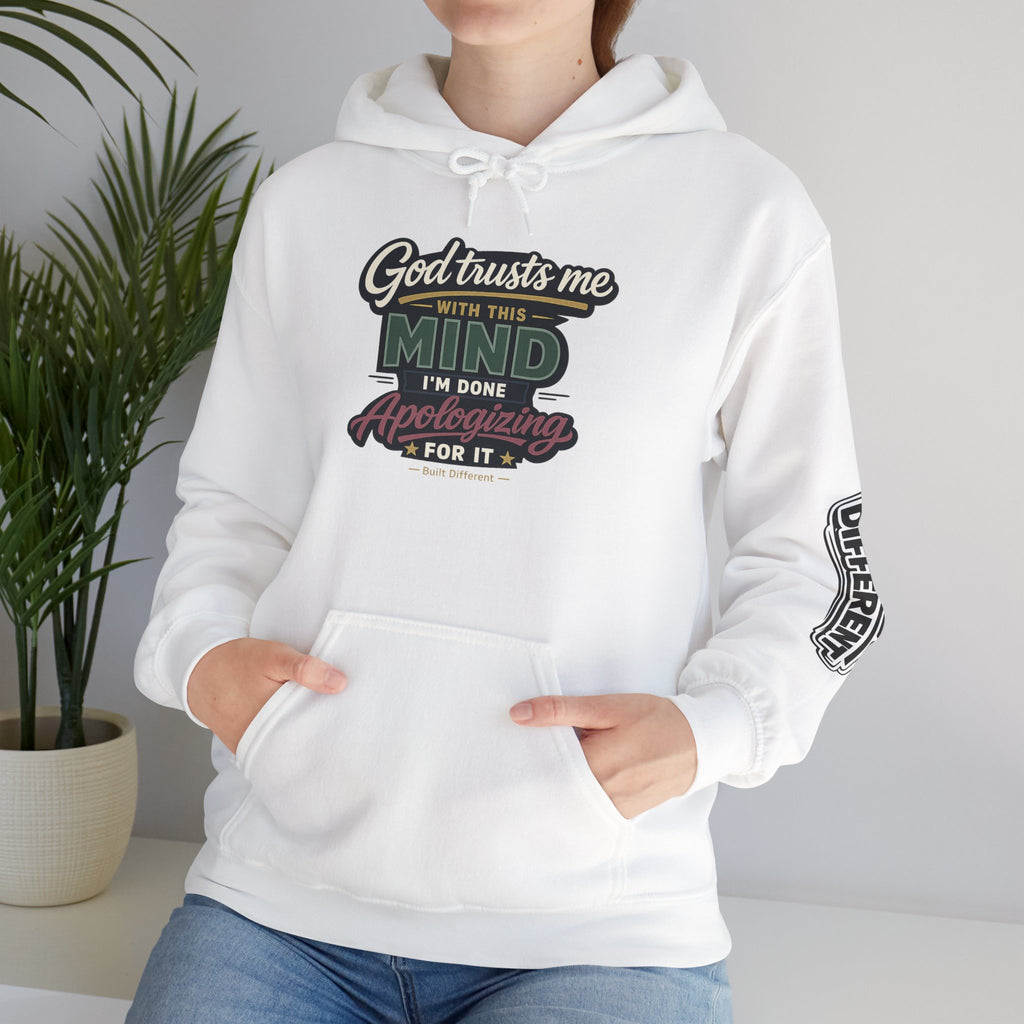 'God Trusts Me' Heavy Blend Hooded Sweatshirt