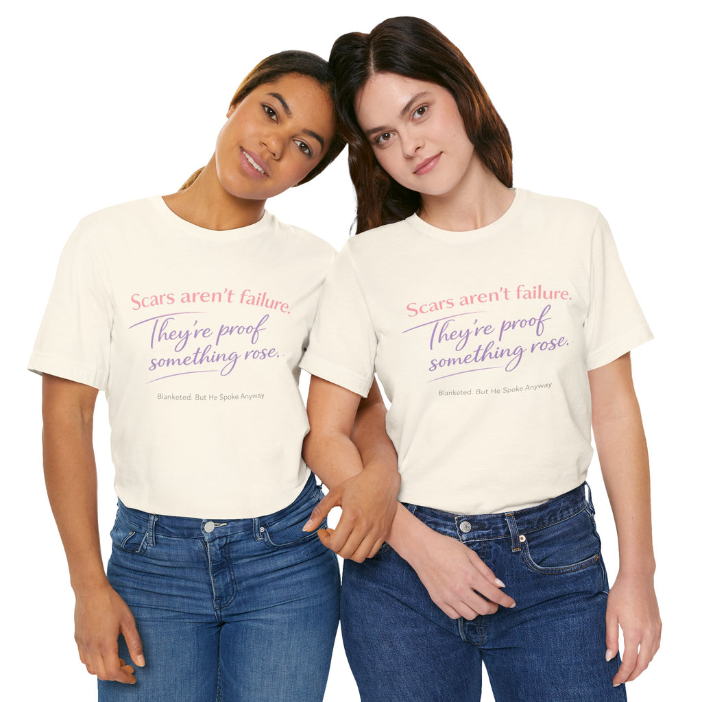 'Scars Aren't Failure' Jersey Short Sleeve Tee