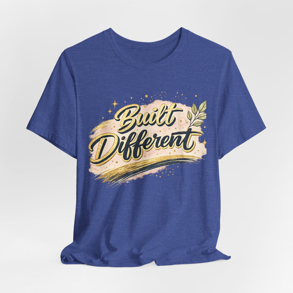 'Built Different' Jersey Short Sleeve Tee