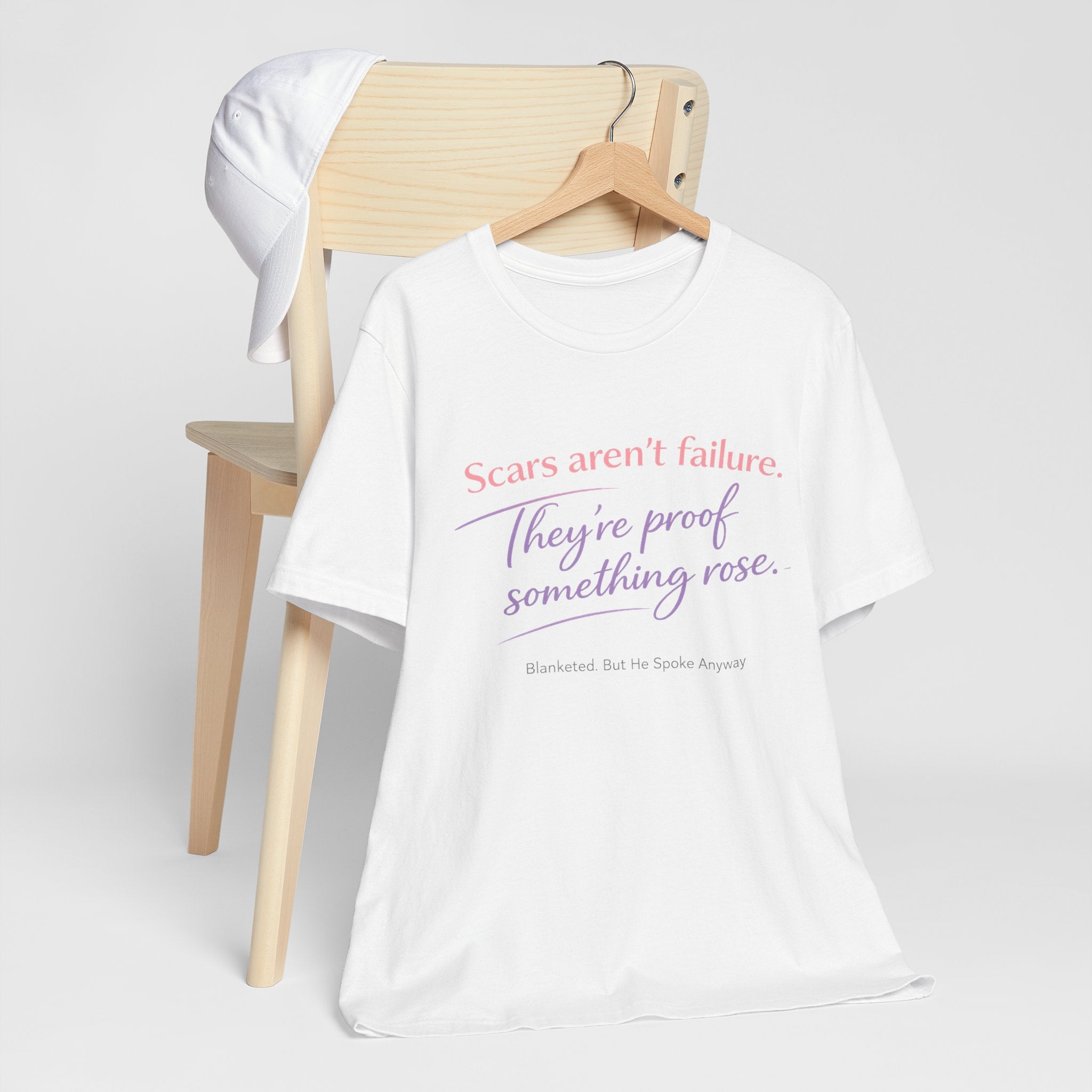 'Scars Aren't Failure' Jersey Short Sleeve Tee