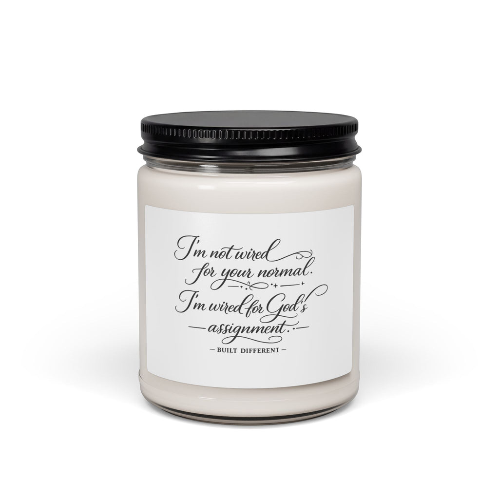 'I'm Not Wired For Your Normal' Scented Soy Candle, 9oz