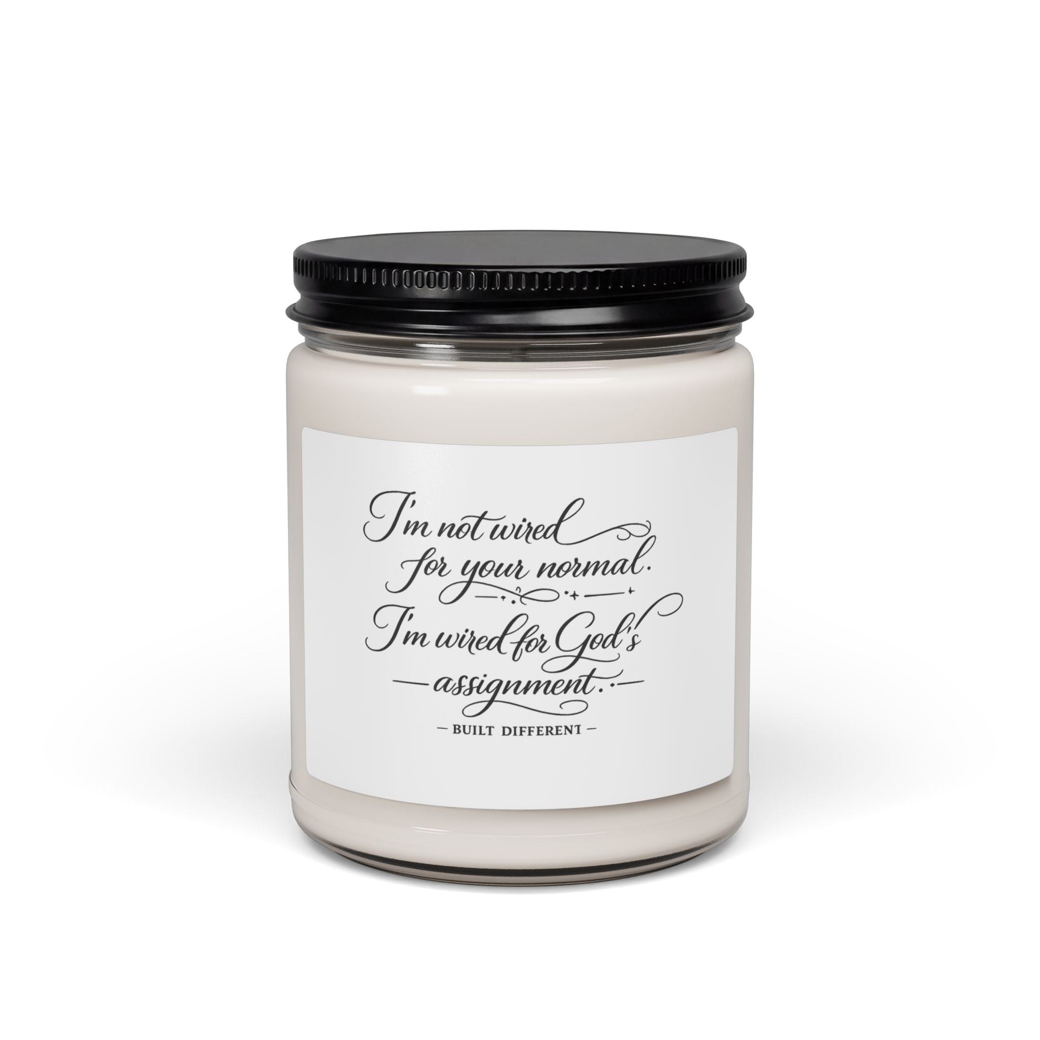 'I'm Not Wired For Your Normal' Scented Soy Candle, 9oz