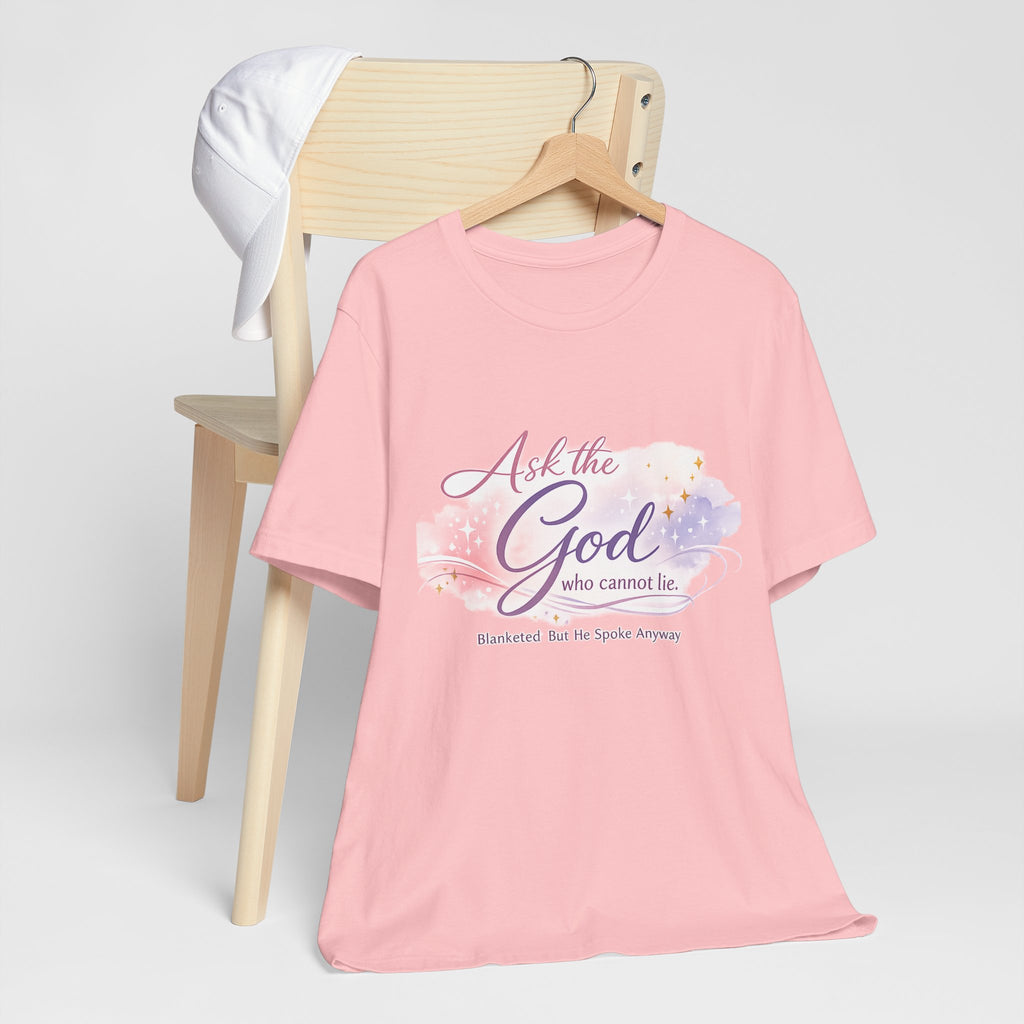'Ask the God' Jersey Short Sleeve Tee