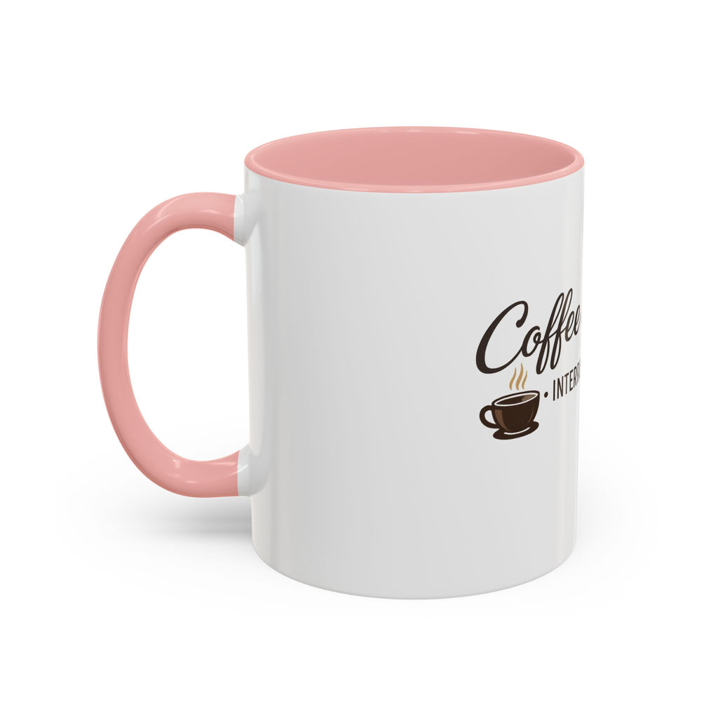 Signature 'Coffee & Jesus Interruptions' Accent Coffee Mug