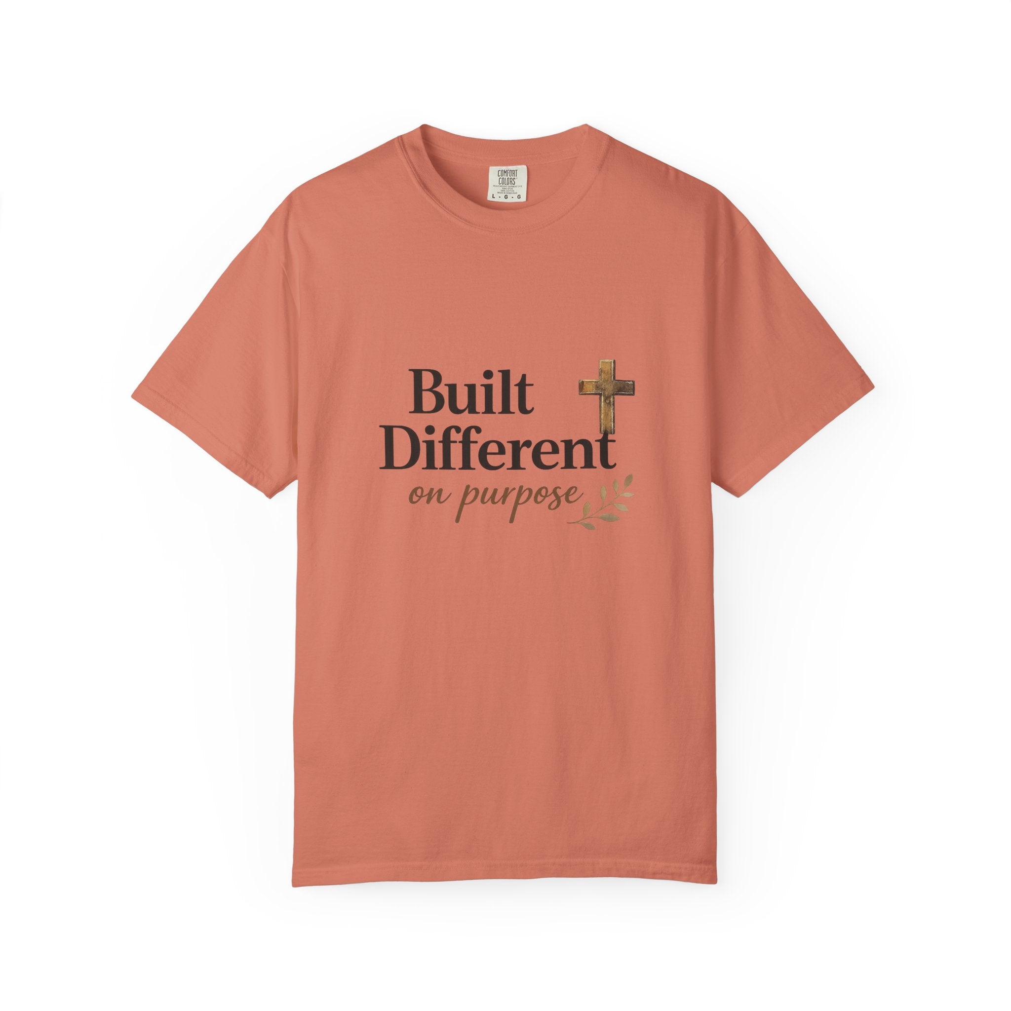 'Built Different on Purpose' Garment-Dyed T-shirt