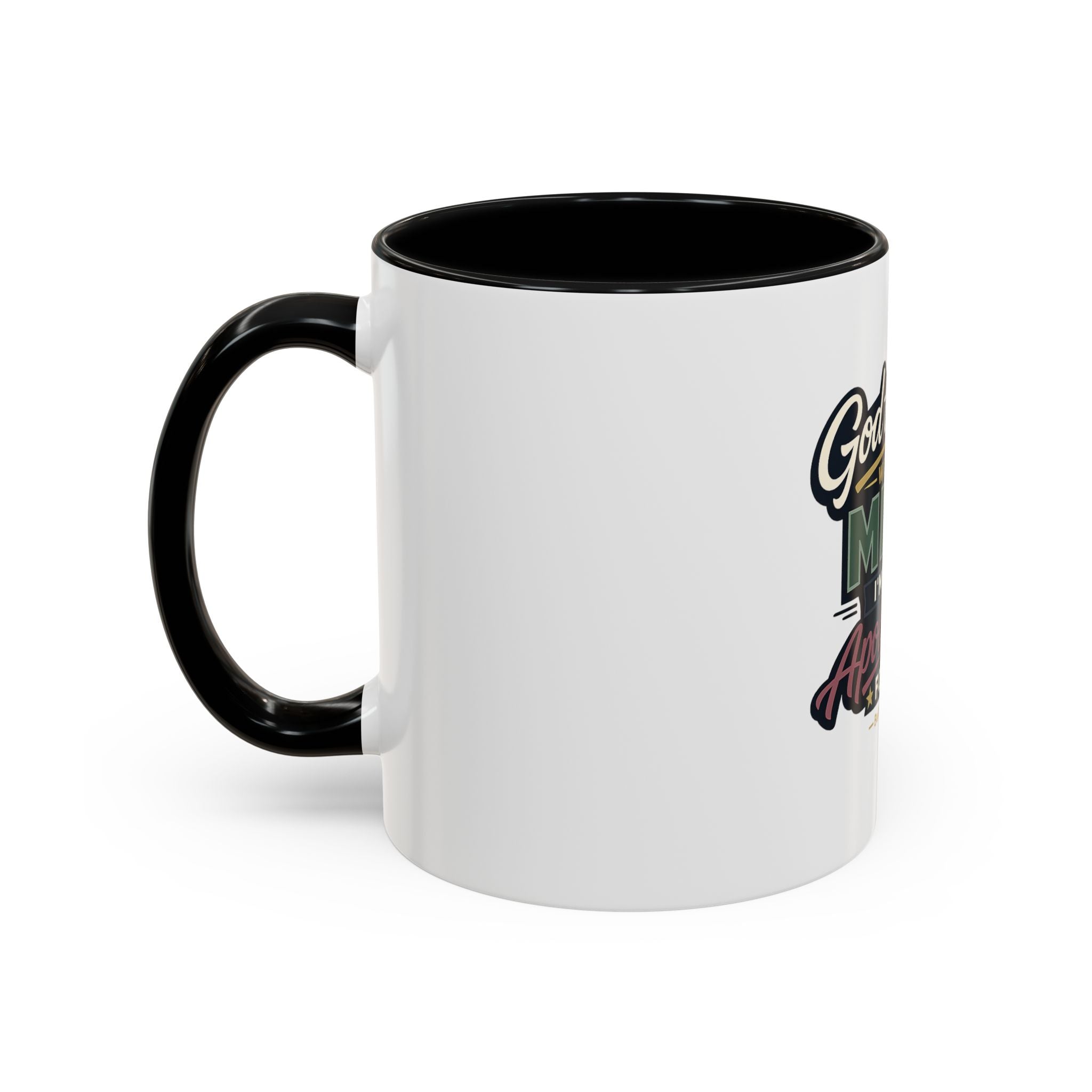 'God Trusts Me' Accent Coffee Mug
