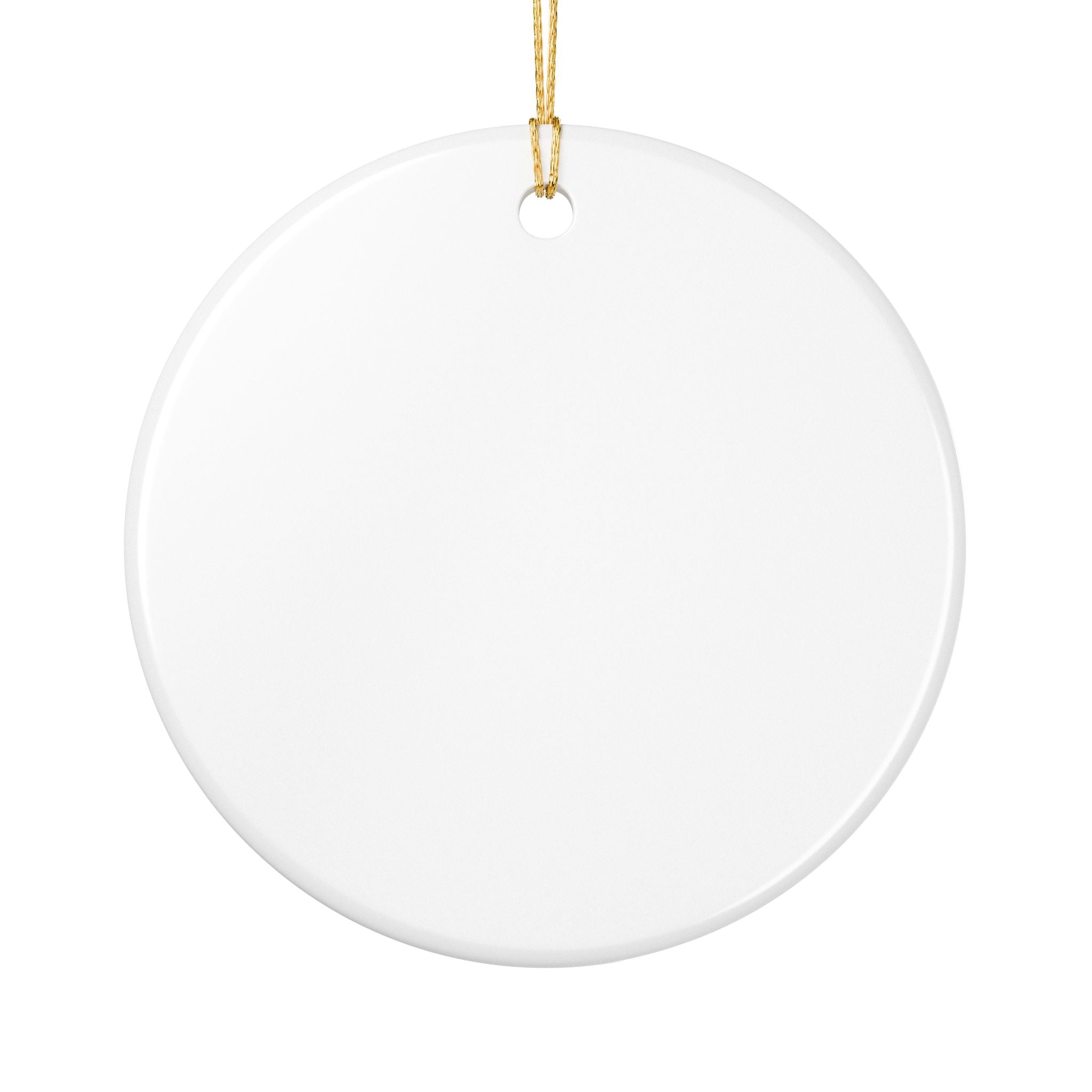 'Ask the God Who Cannot Lie' Ceramic Decoration Ornament