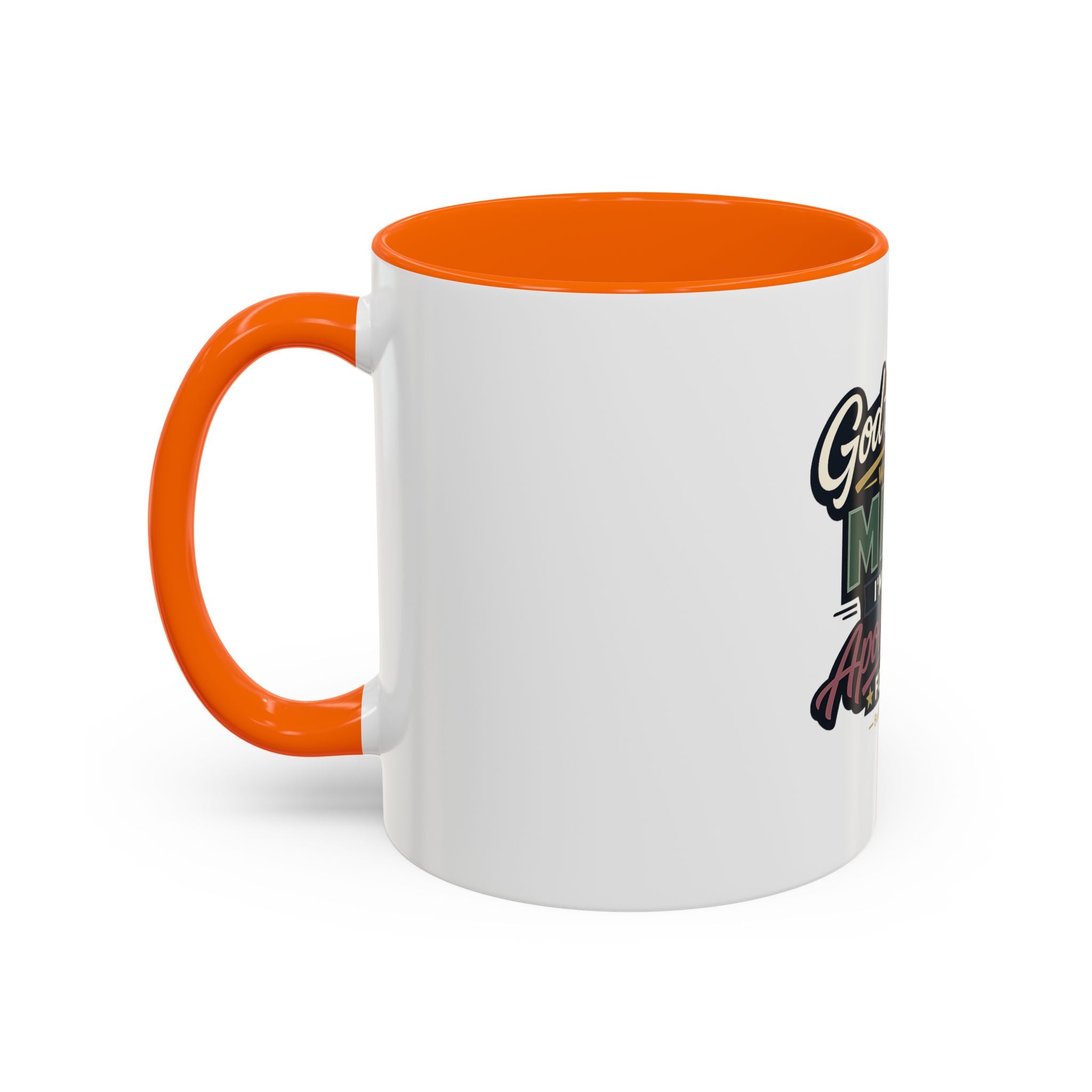 'God Trusts Me' Accent Coffee Mug