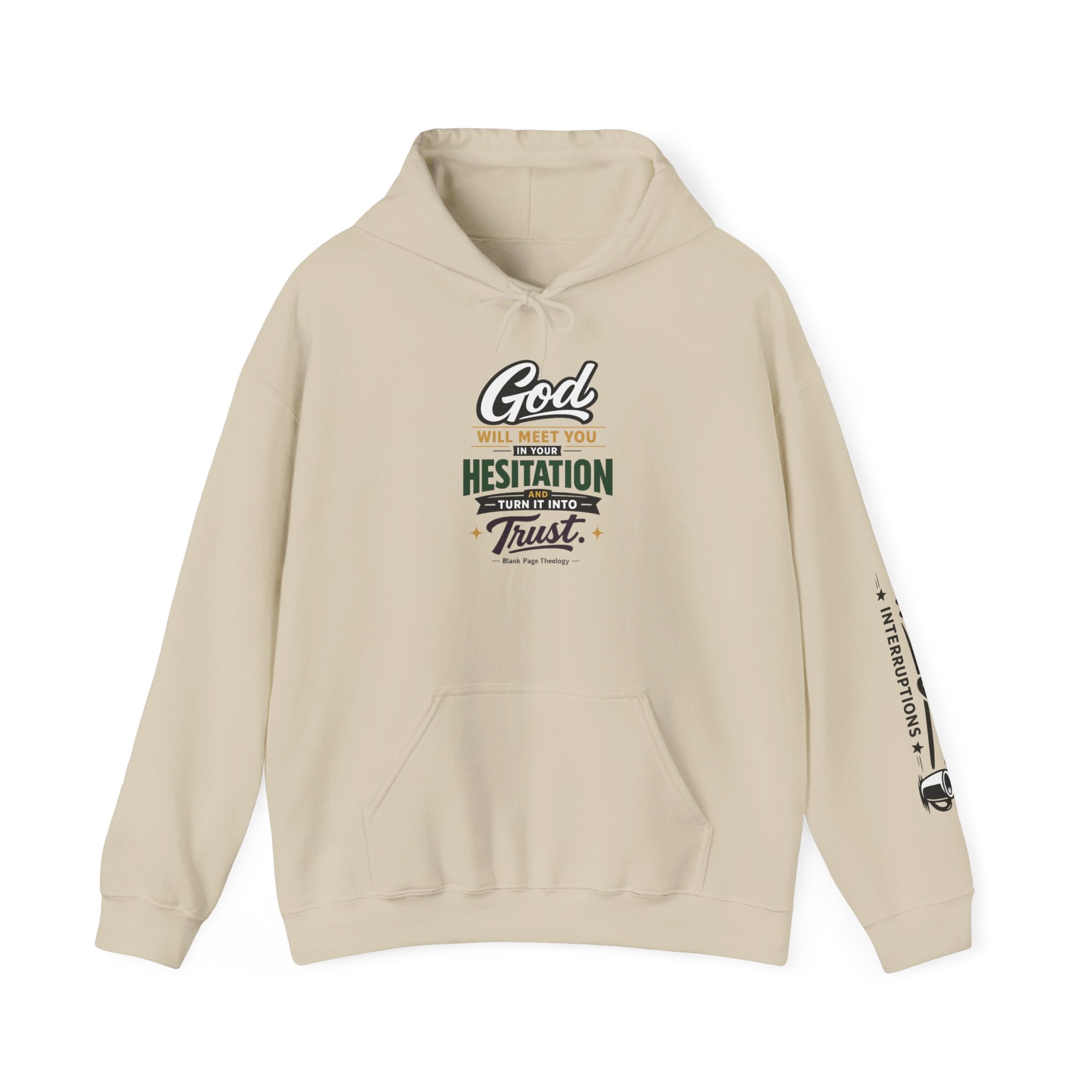 Signature 'God Will Meet You' Heavy Blend Hooded Sweatshirt