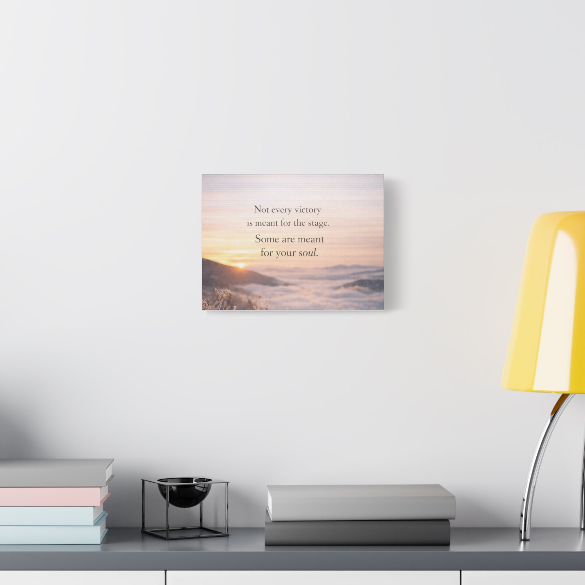 'Meant For Your Soul' Matte Canvas, Stretched