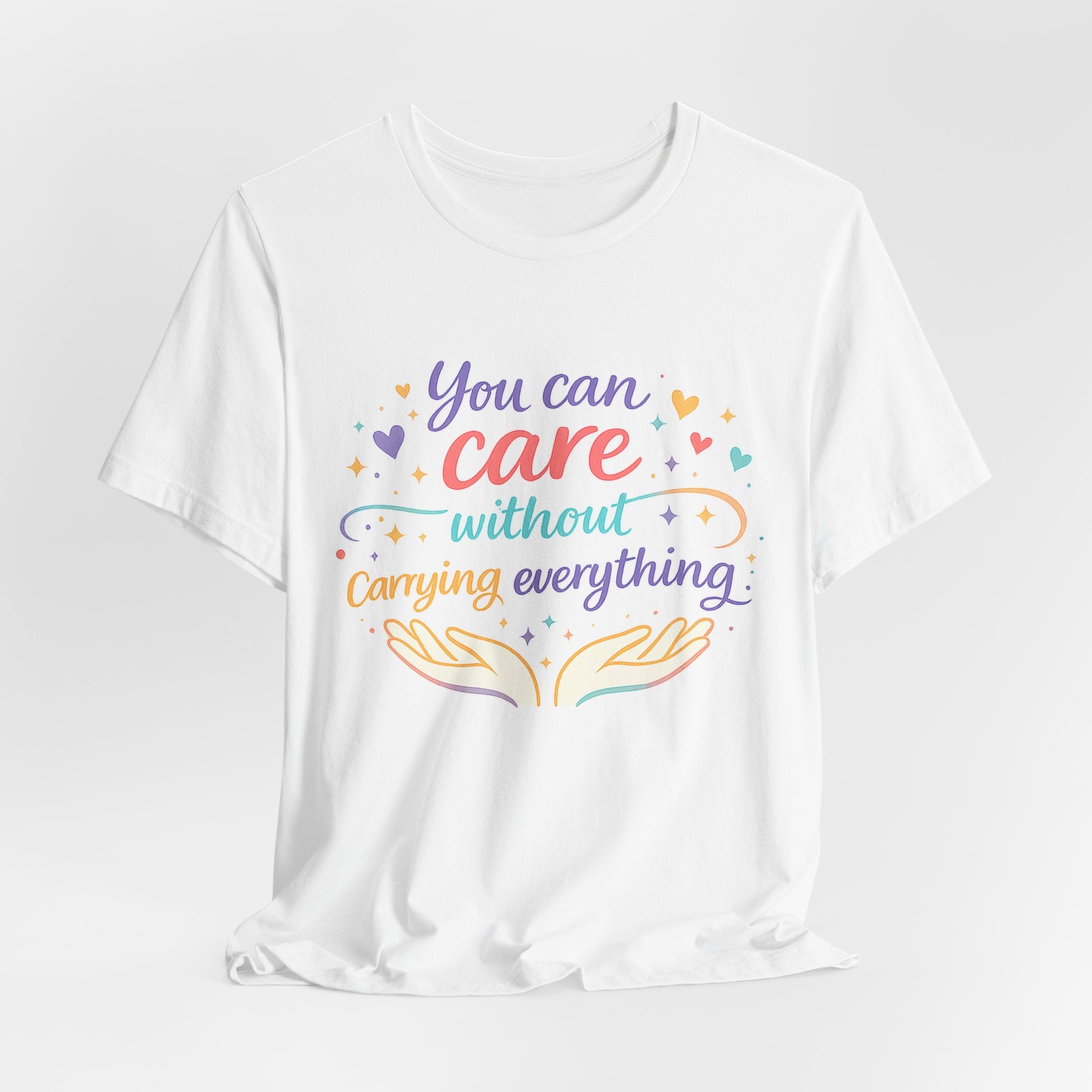 'You Can Care' Jersey Short Sleeve Tee