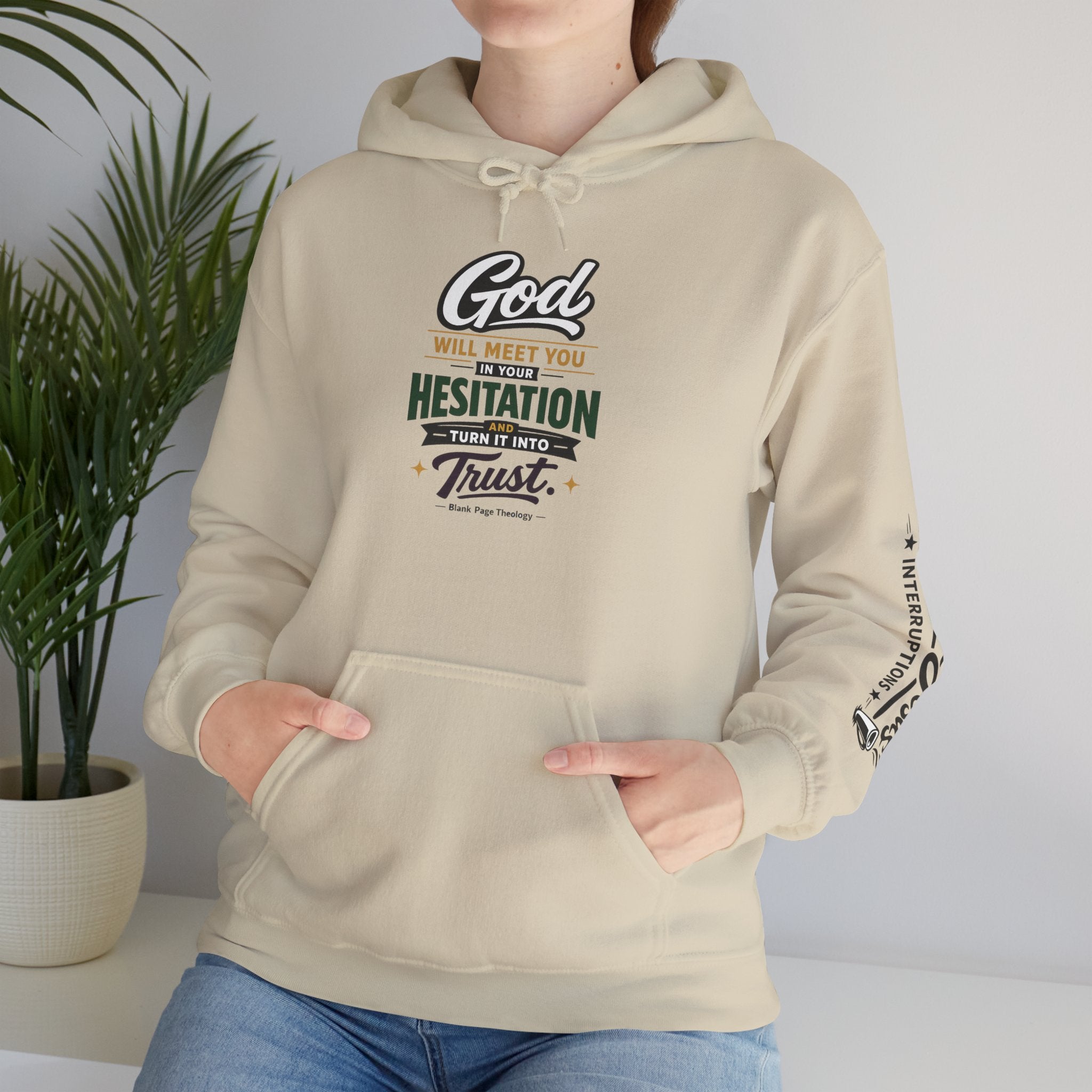 Signature 'God Will Meet You' Heavy Blend Hooded Sweatshirt