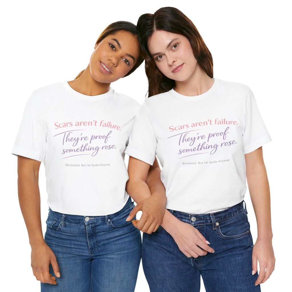 'Scars Aren't Failure' Jersey Short Sleeve Tee