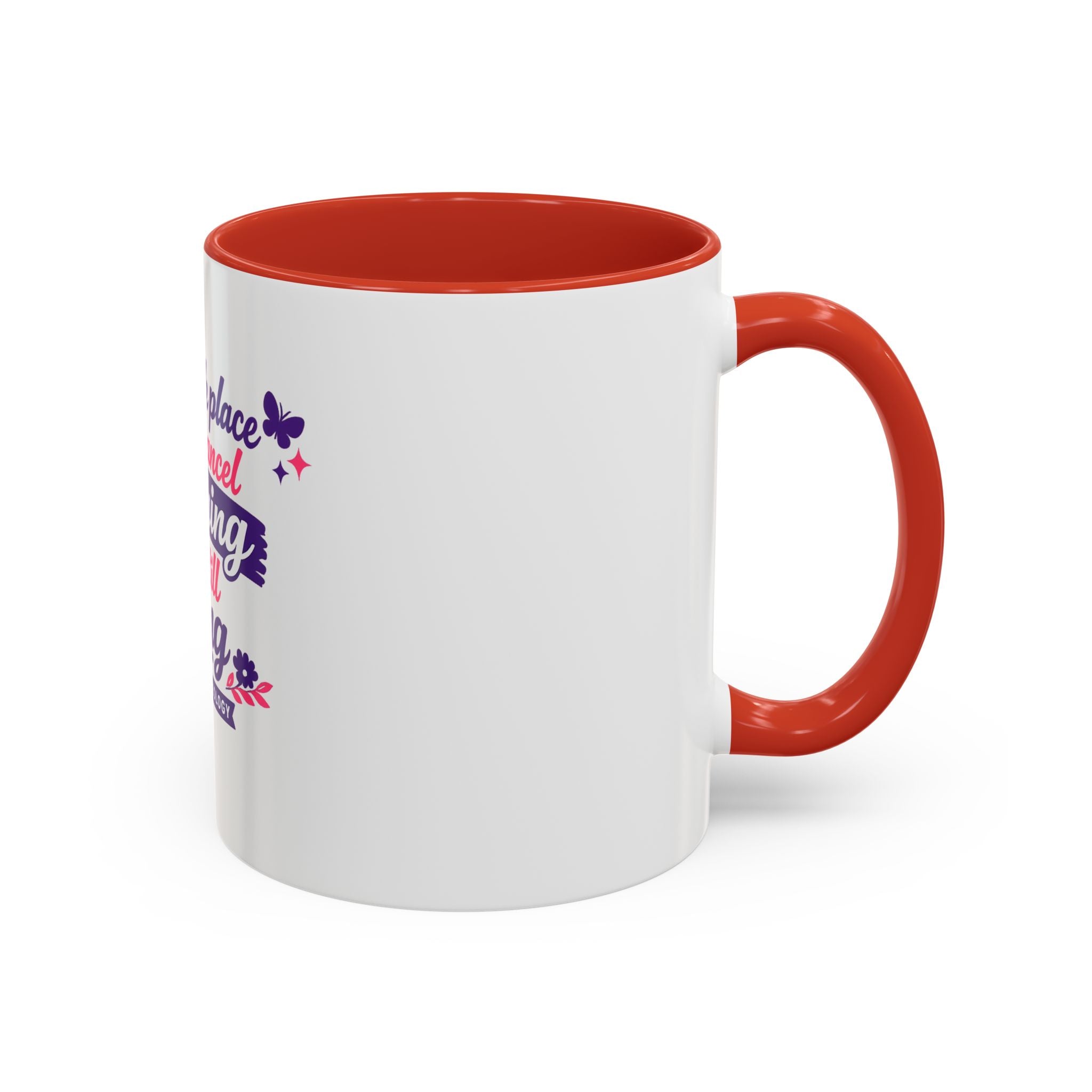 'One Weak Place' Accent Coffee Mug