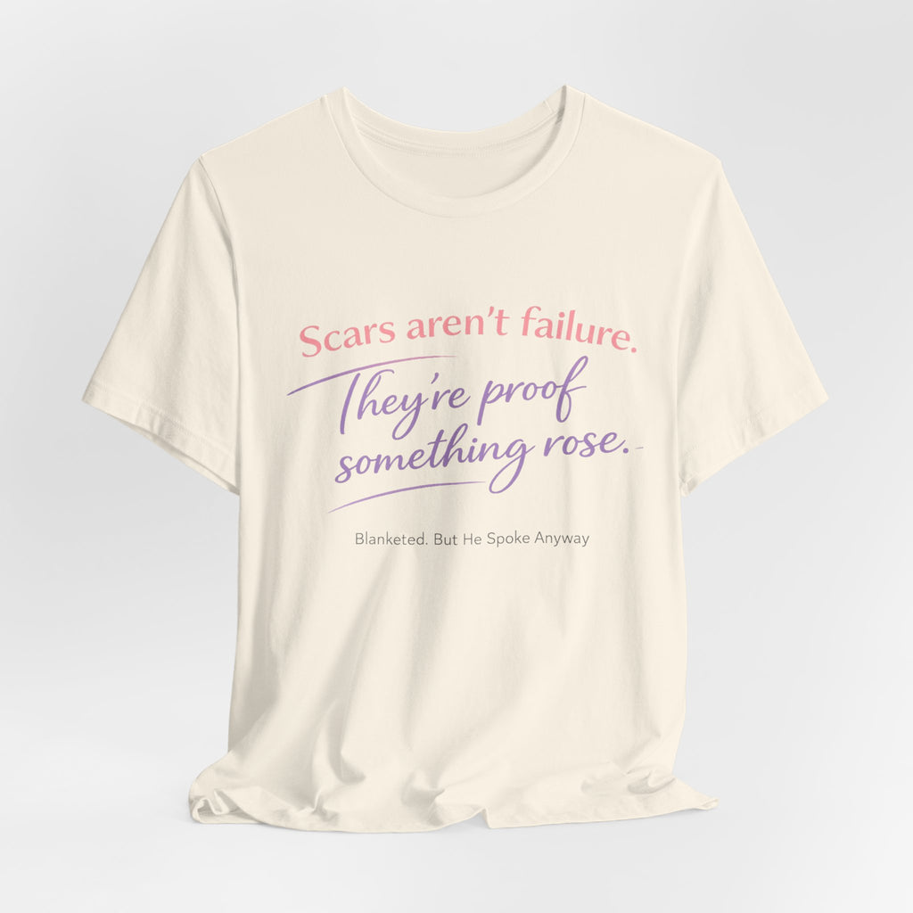'Scars Aren't Failure' Jersey Short Sleeve Tee