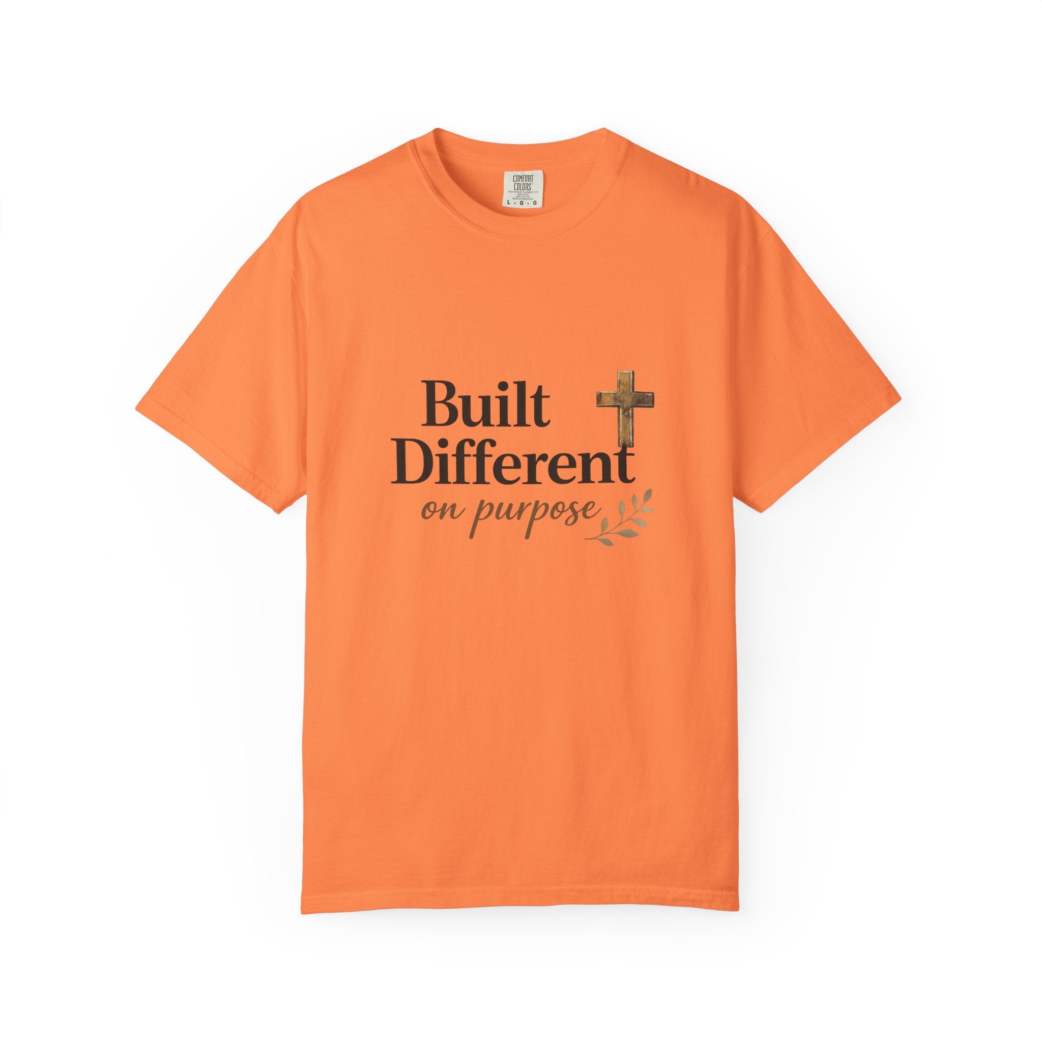 'Built Different on Purpose' Garment-Dyed T-shirt