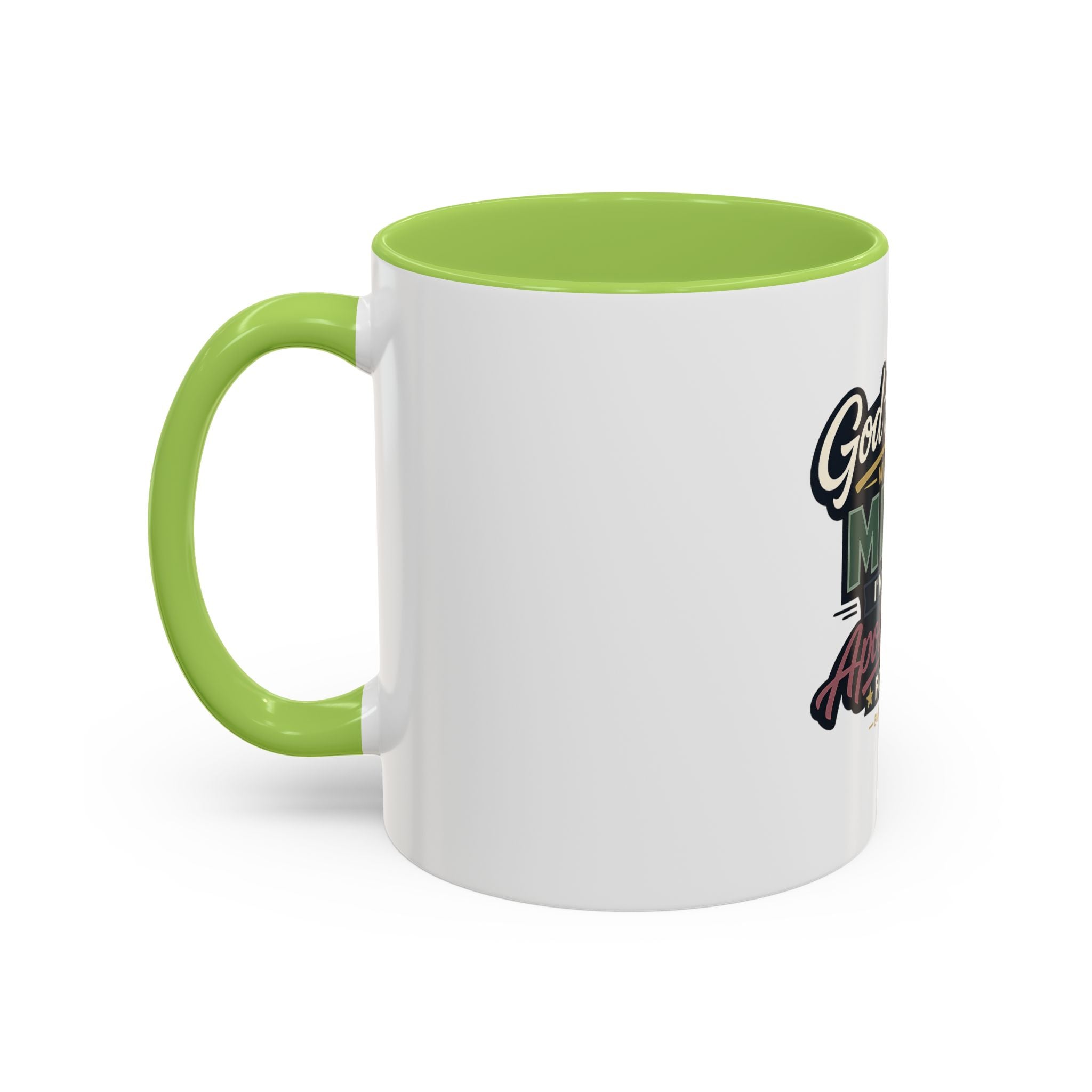 'God Trusts Me' Accent Coffee Mug