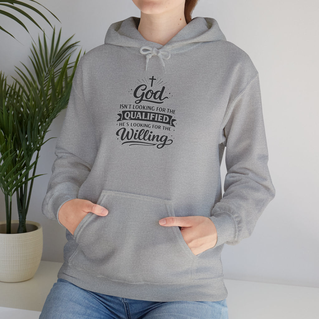 'God Isn't Looking For' Heavy Blend Hooded Sweatshirt
