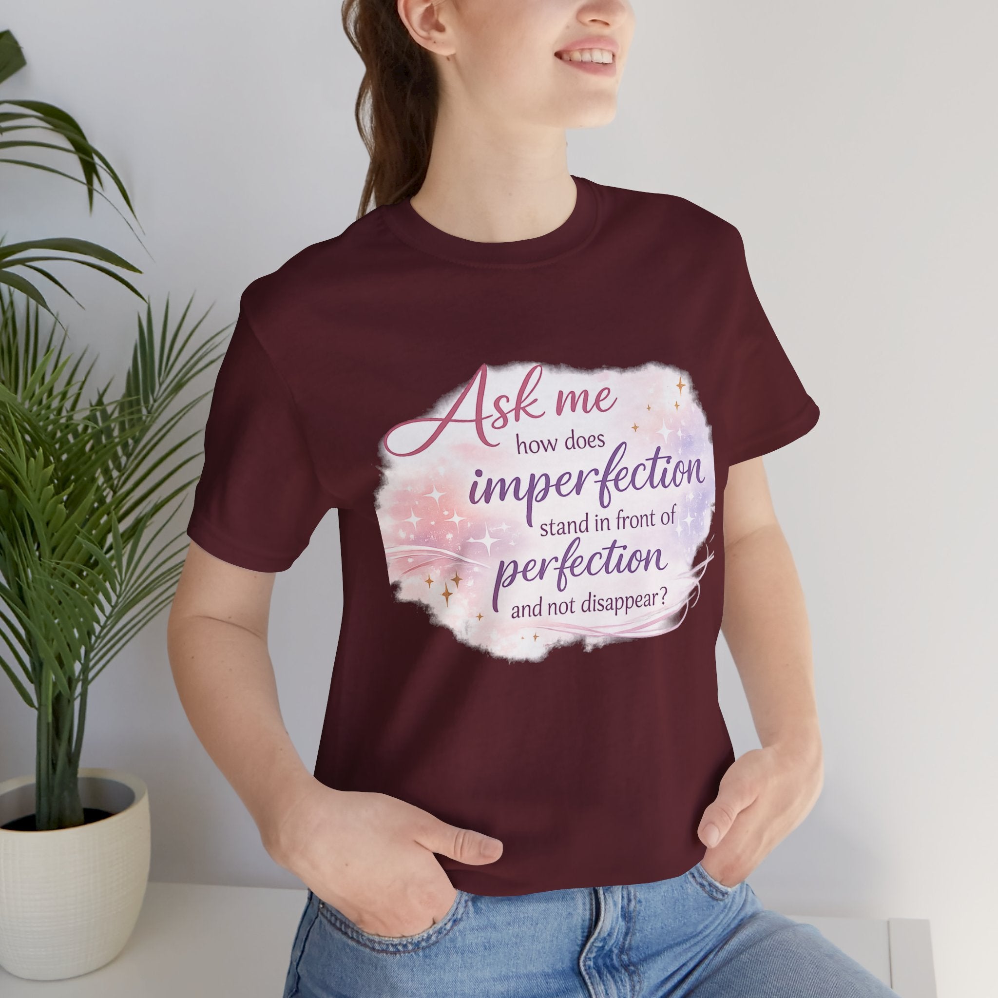 'Ask Me How' Jersey Short Sleeve Tee