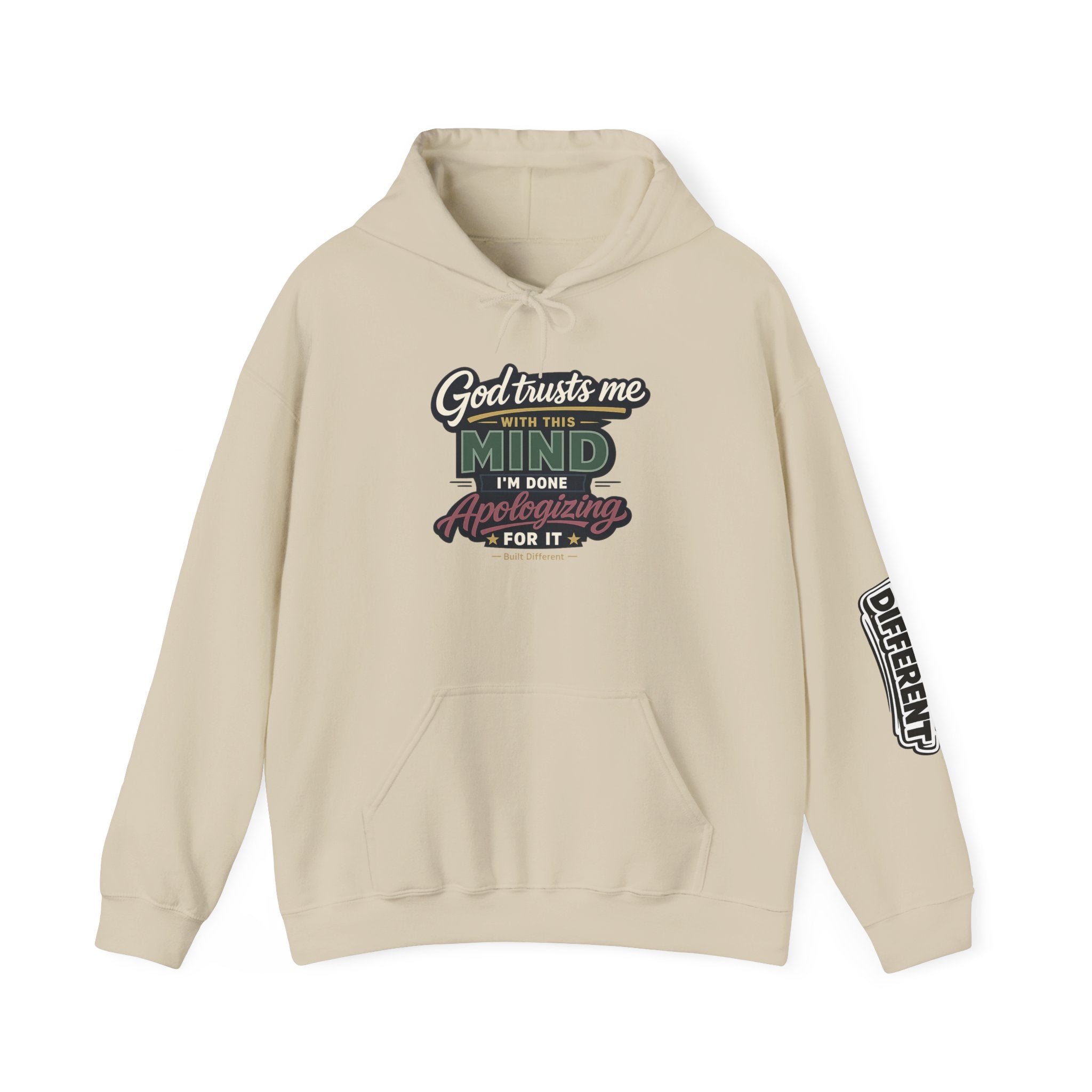 'God Trusts Me' Heavy Blend Hooded Sweatshirt