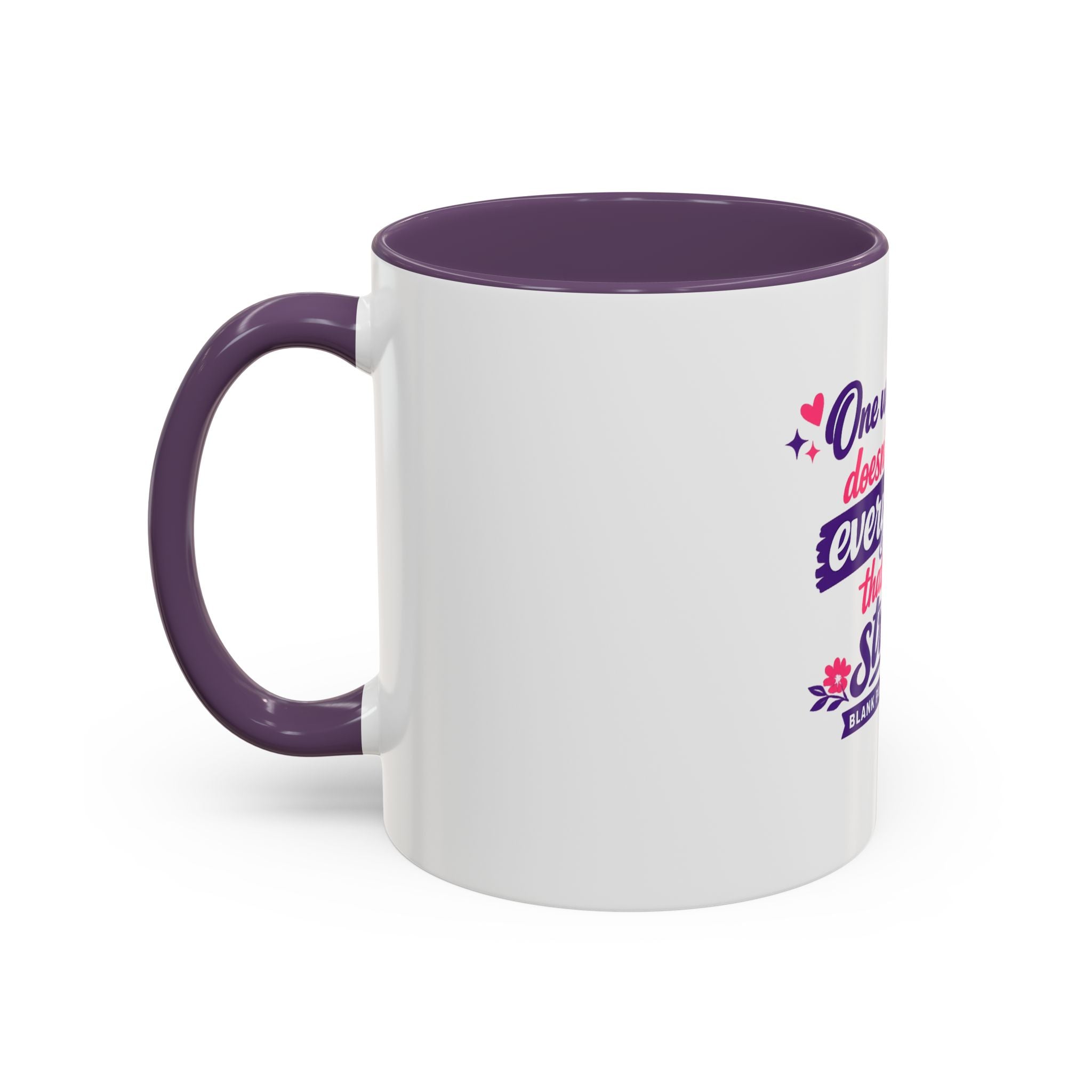 'One Weak Place' Accent Coffee Mug