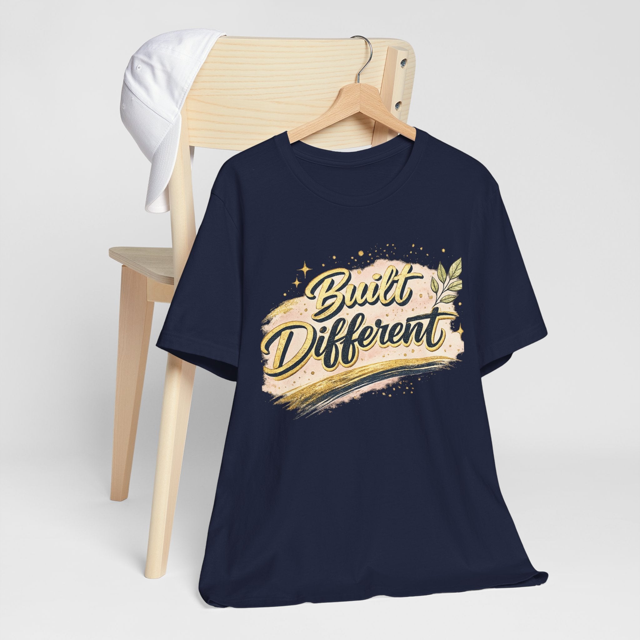 'Built Different' Jersey Short Sleeve Tee