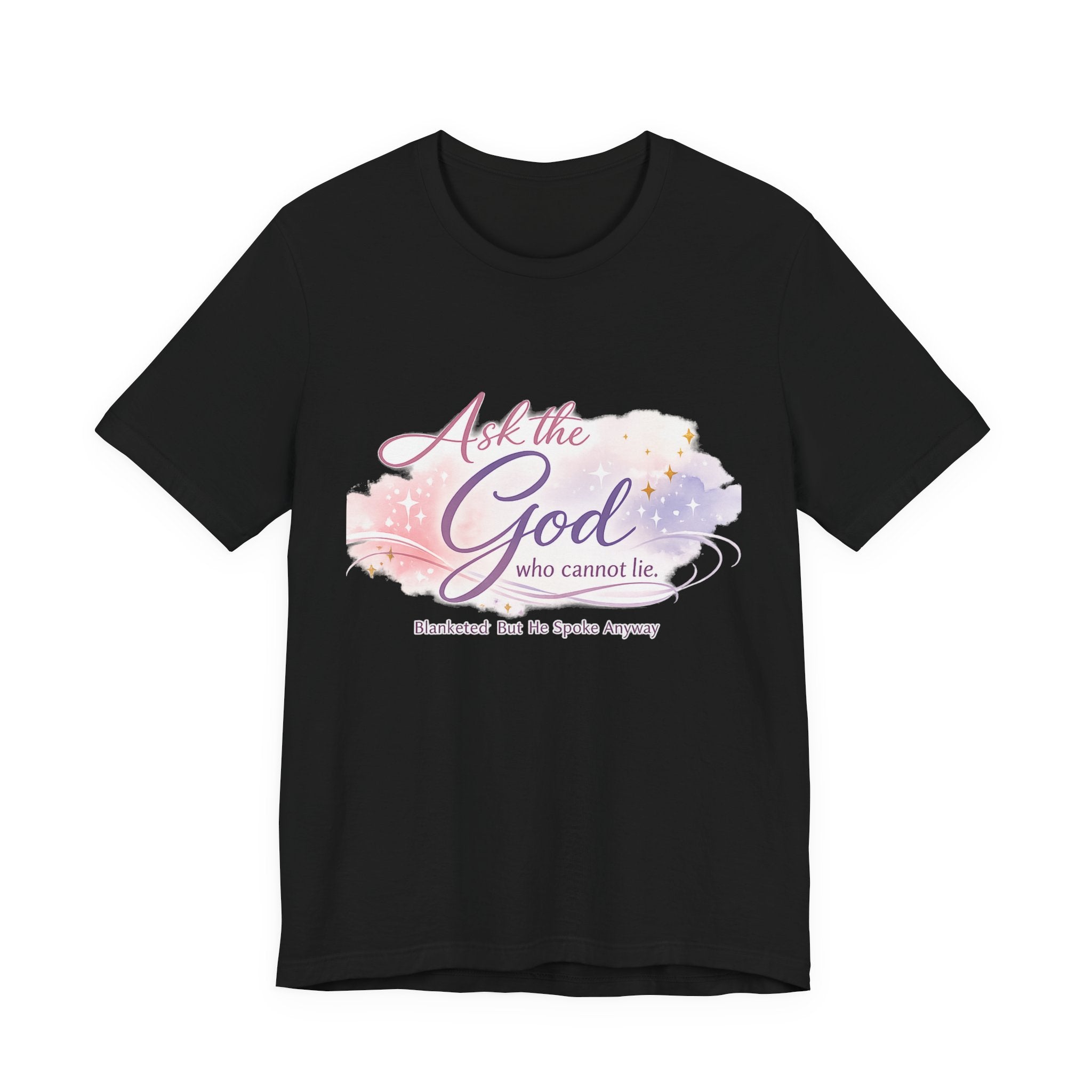 'Ask the God' Jersey Short Sleeve Tee