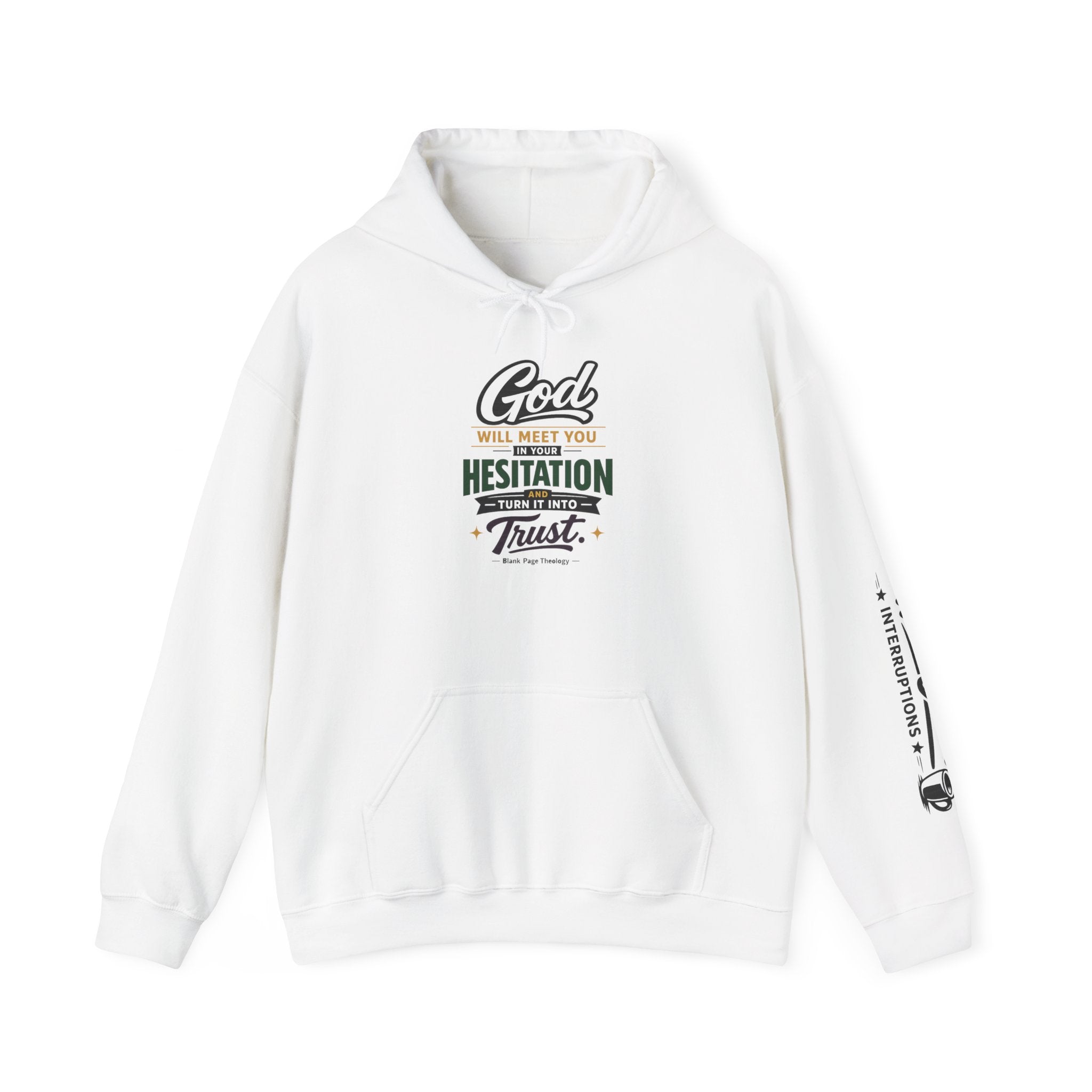 Signature 'God Will Meet You' Heavy Blend Hooded Sweatshirt